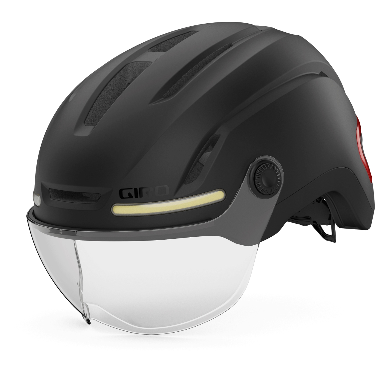 Produktbild von Giro Ethos MIPS Shield Helm - matt schwarz