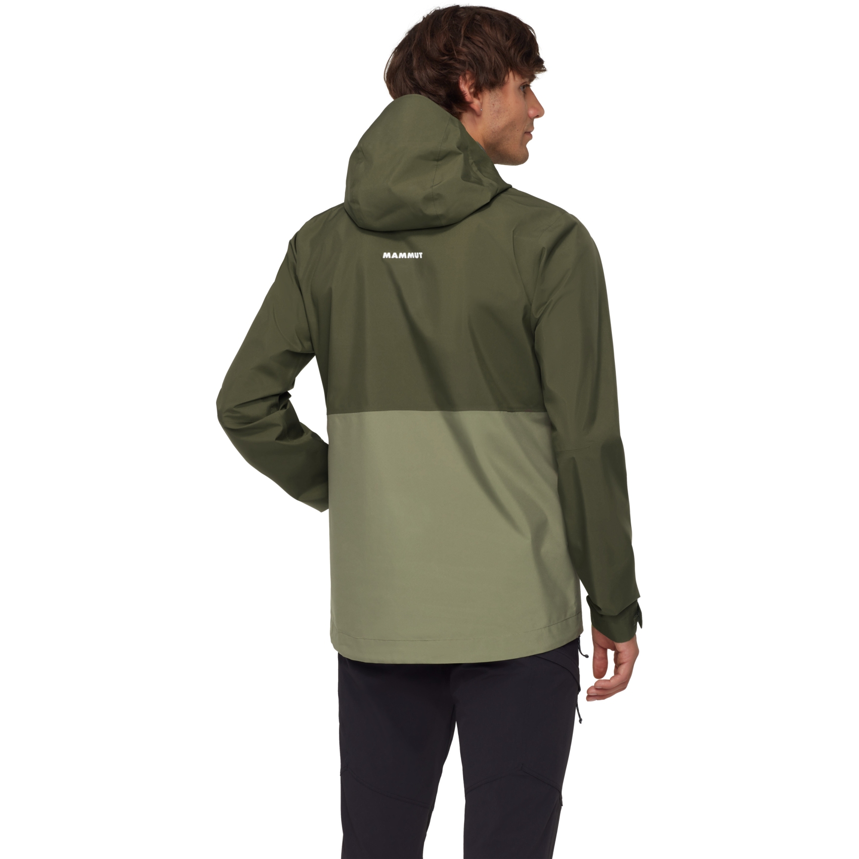 Mammut Linard Light Hardshell Hooded Jacket Men - marsh-dark marsh 