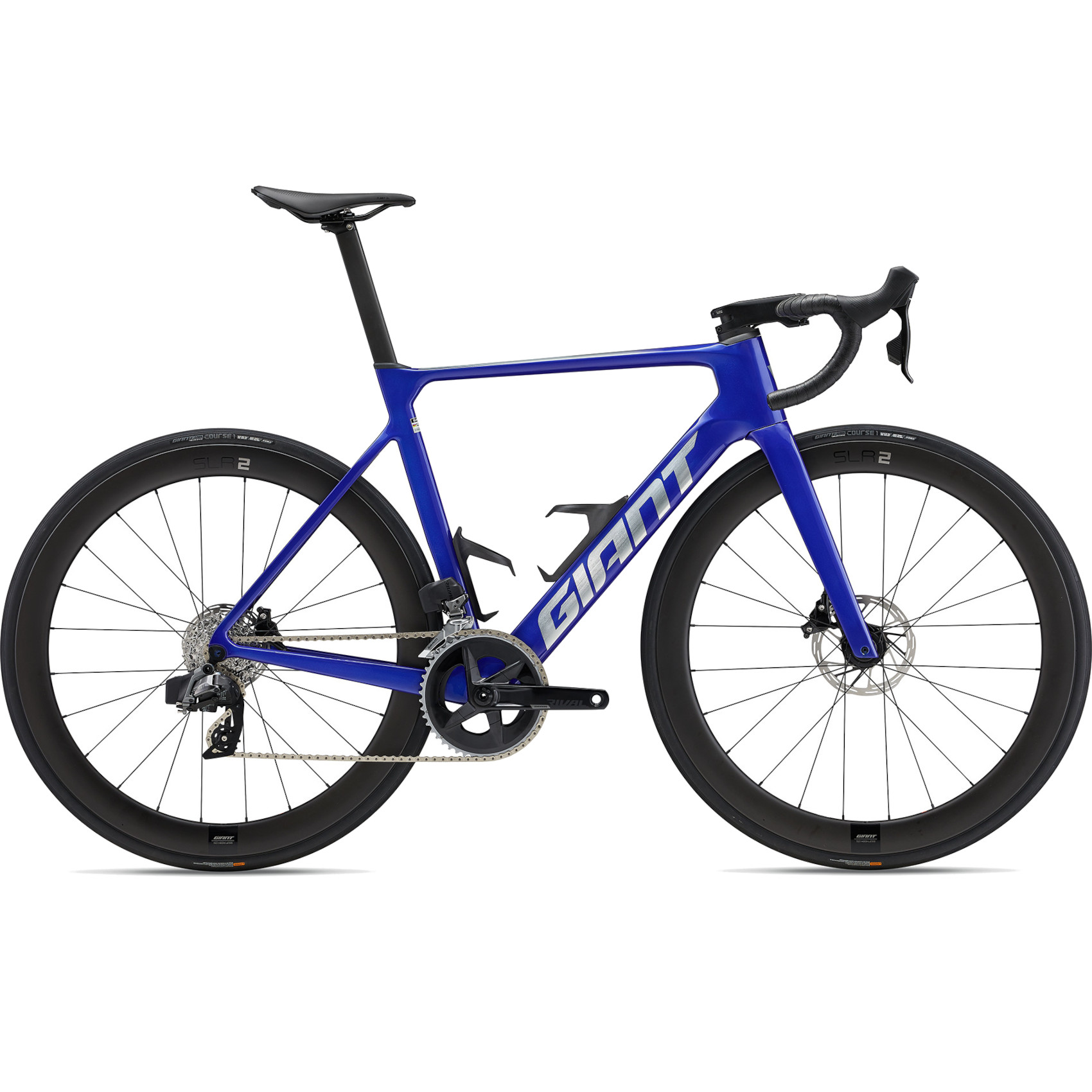 Picture of Giant PROPEL ADVANCED 1 - Carbon Road Bike - 2024 - Aerospace Blue / Chrome