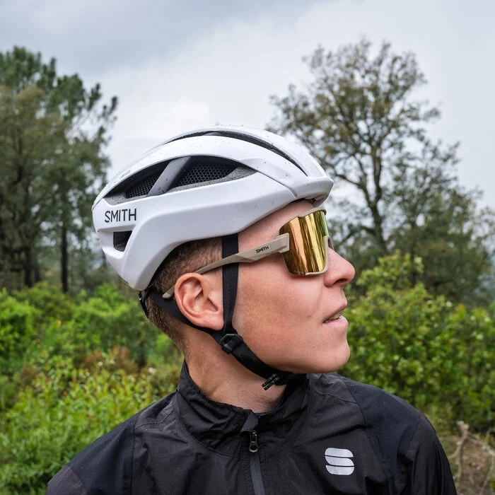 Smith Wildcat ChromaPop Glasses - Matte Summit - Rose Gold Mirror