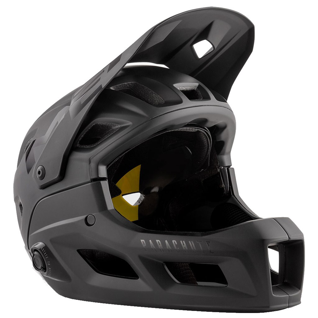 Image of MET Parachute MCR MIPS Full Face Helmet - Black / Matt