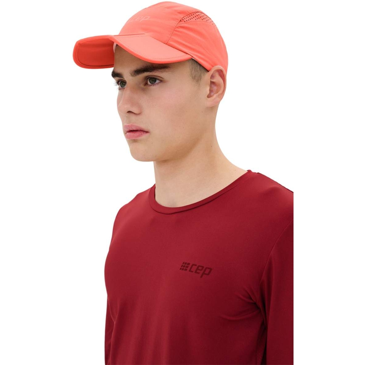 Breathable Fitness Cap - Coral