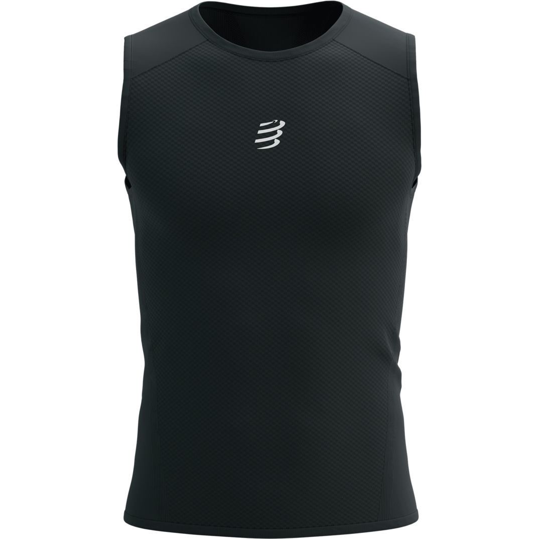 Produktbild von Compressport Trail Racing Tanktop Herren - schwarz