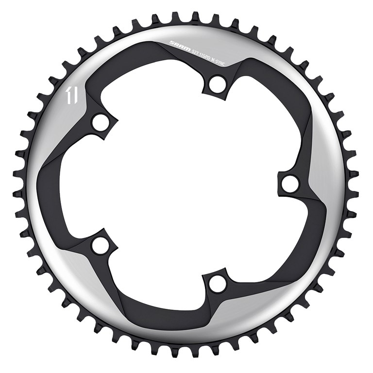 Picture of SRAM X-SYNC Force 1 Narrow Wide Chainring 130mm - argon grey