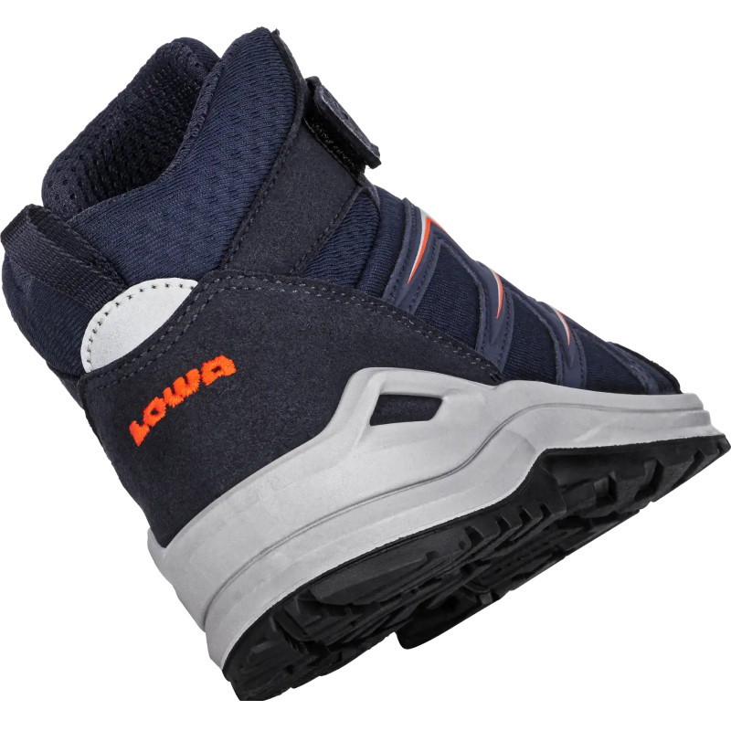 LOWA Maddox GTX Mid Junior Kinderschoenen navy flame Maat 27 35