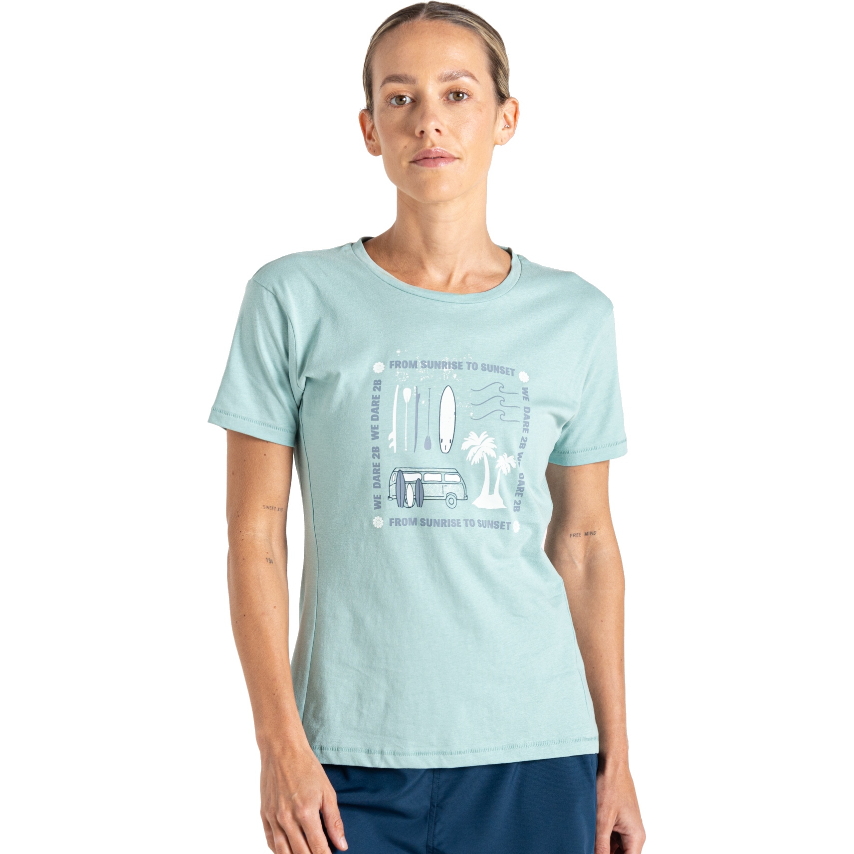 Produktbild von Dare 2b Tranquility III T-Shirt Damen - H7A Aquifer