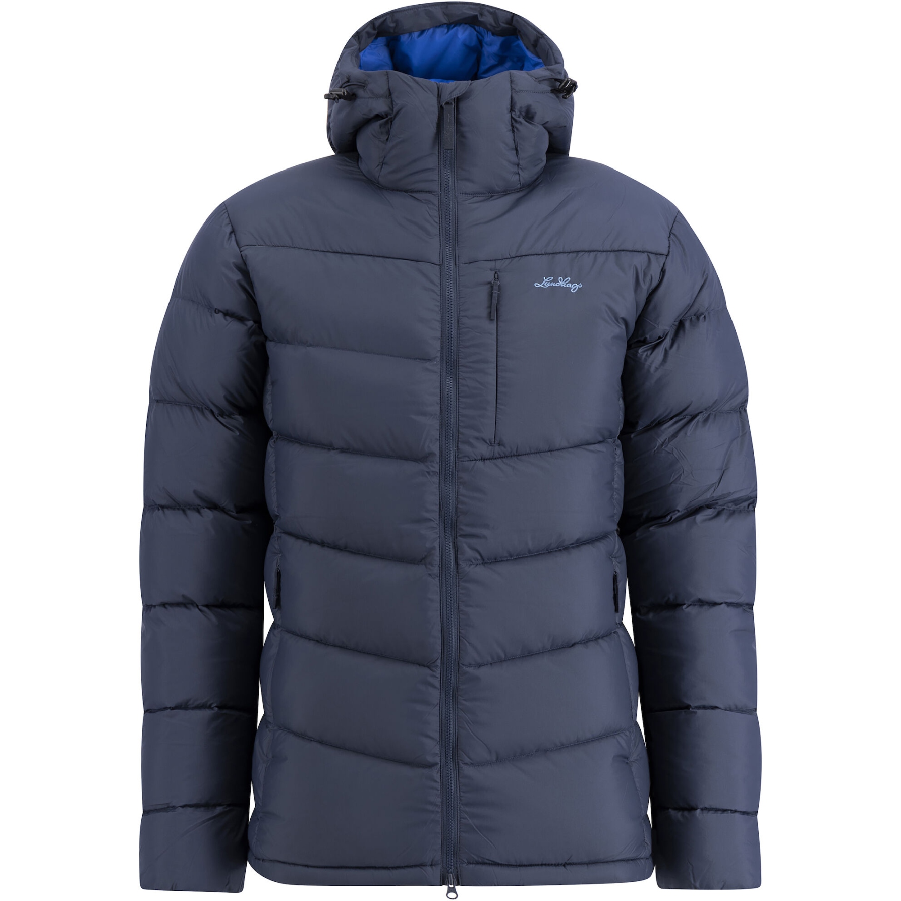 Image of Lundhags Fulu Down Hooded Jacket Men - Deep Blue 472