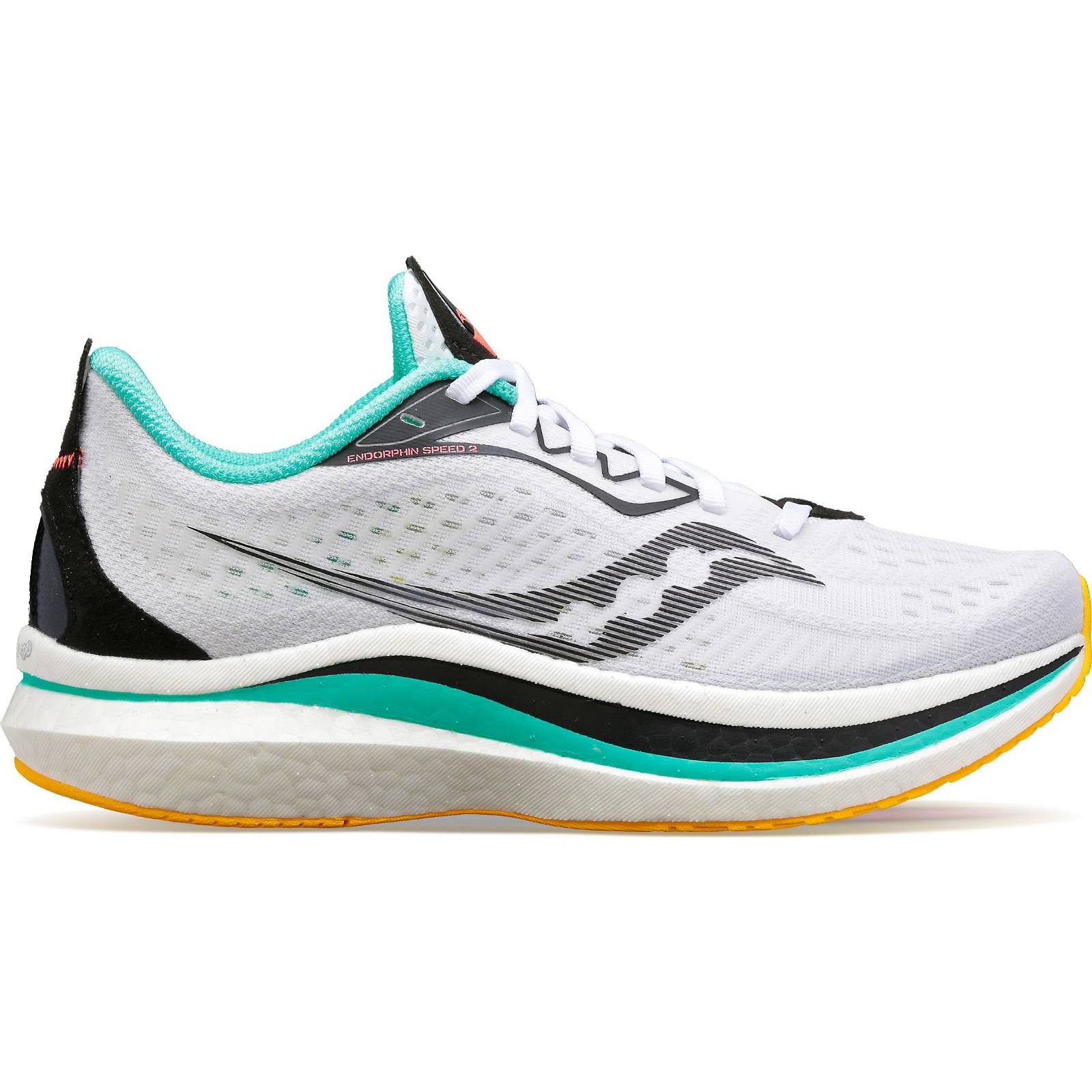 Picture of Saucony Endorphin Speed 2 Women&#039;s Running Shoes - white/black/vizi
