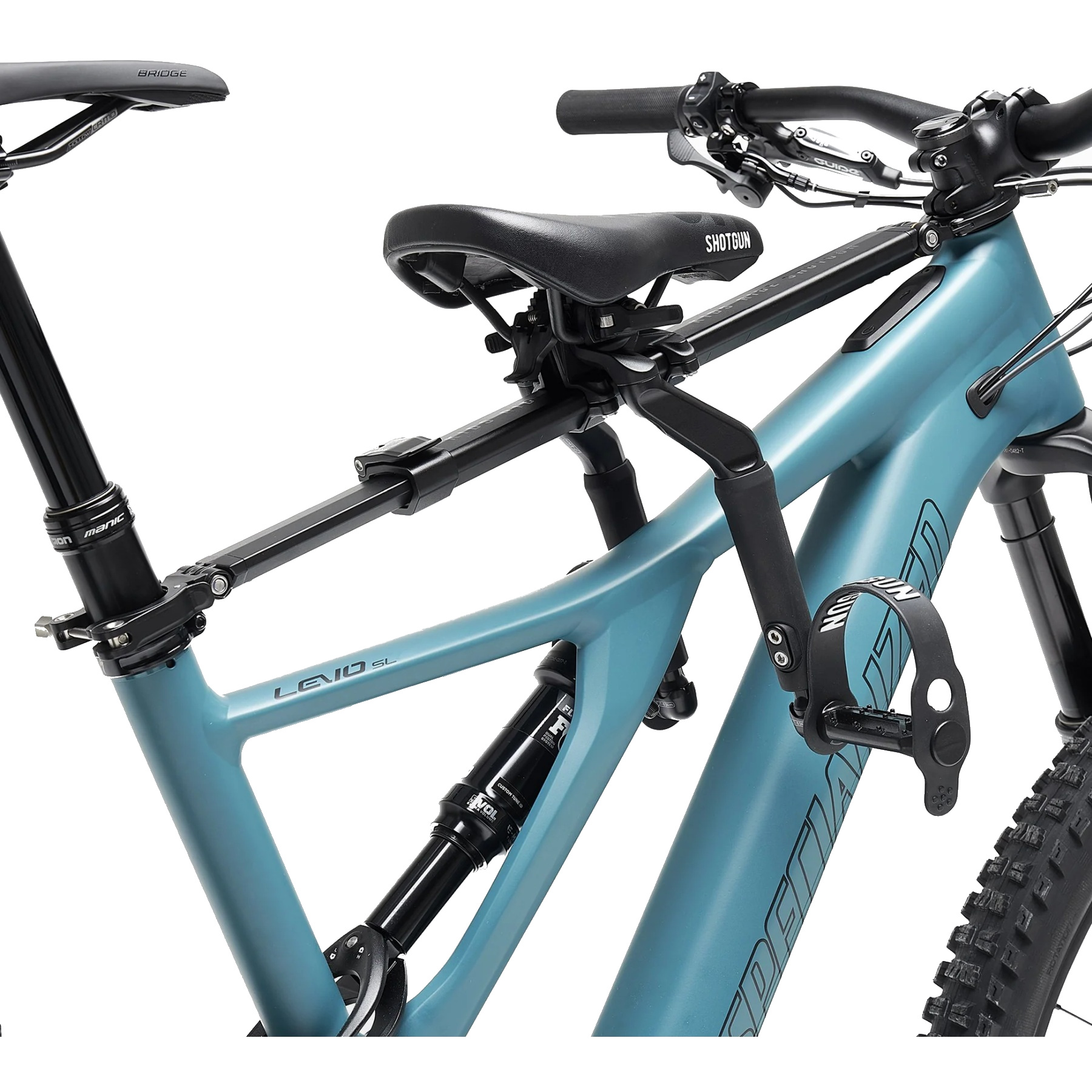 Lusacy Voorwiel Kinderzitje – Voor Mountainbike – Geschikt Voor 2-6 Jaar – Tot 30 Kg – Aluminium – Eenvoudig Te Monteren
