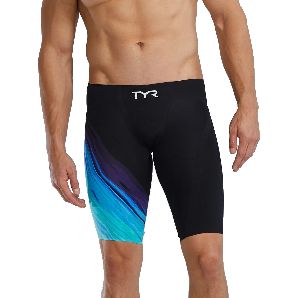 Bild von TYR Venzo™ Low Waist Jammer Herren - blau/türkis