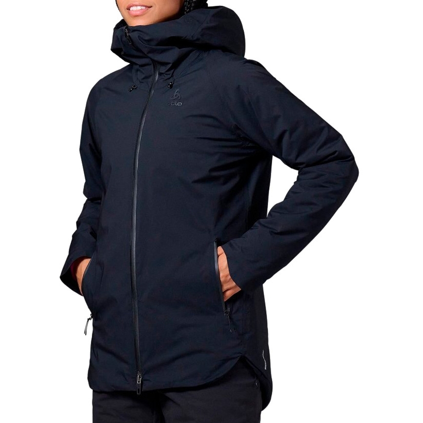 Produktbild von Odlo Ascent S-Thermic Wasserdichte Jacke Damen - schwarz