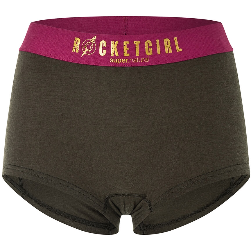 Productfoto van SUPER.NATURAL Rocket175 Boyfriend Hipster Dames - Black Ink/Sangria/Goud