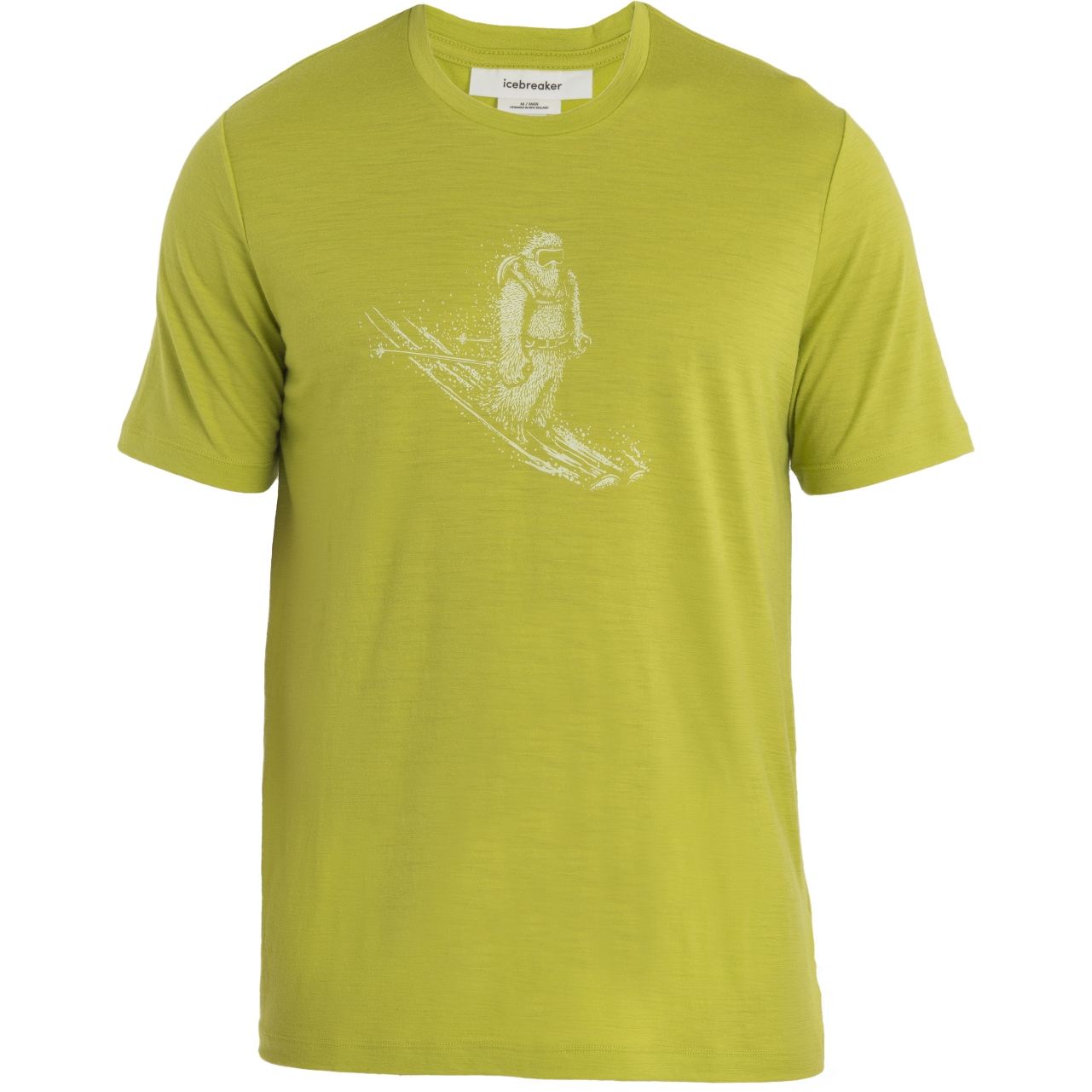 Icebreaker Tech Lite II Merino Long Sleeve T-Shirt Skiing Yeti - Men's