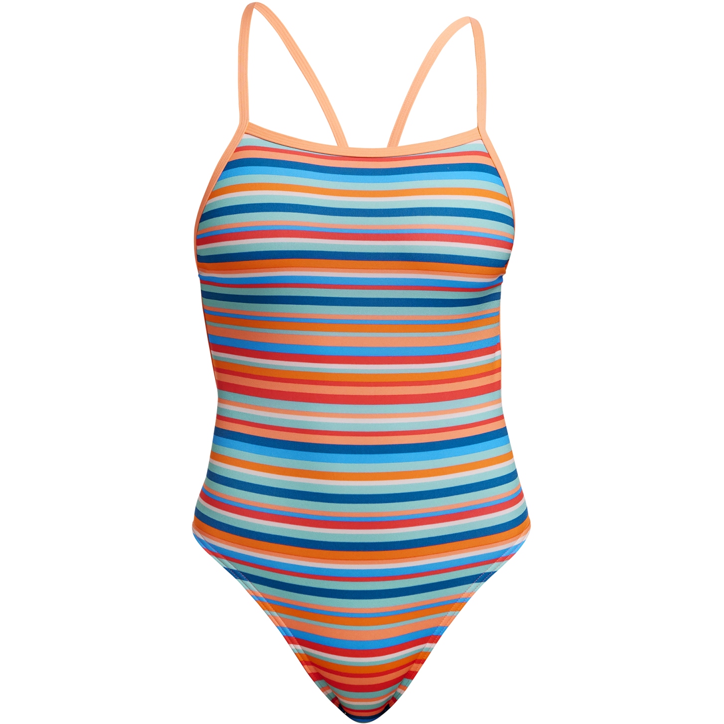 Produktbild von Funkita Single Strength Eco Badeanzug Damen - Ripe Stripe
