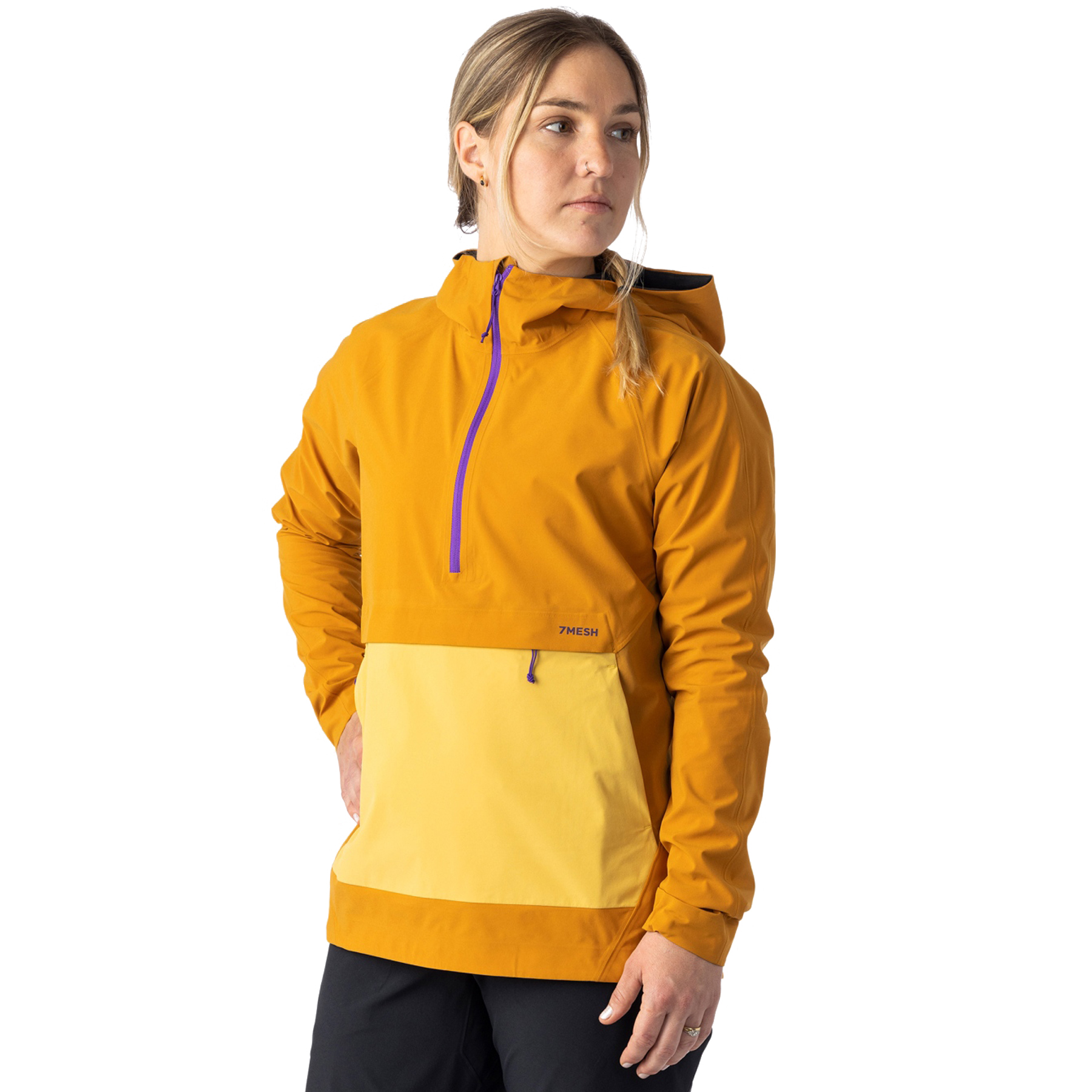 Productfoto van 7mesh Cache Anorak Dames - Butterscotch