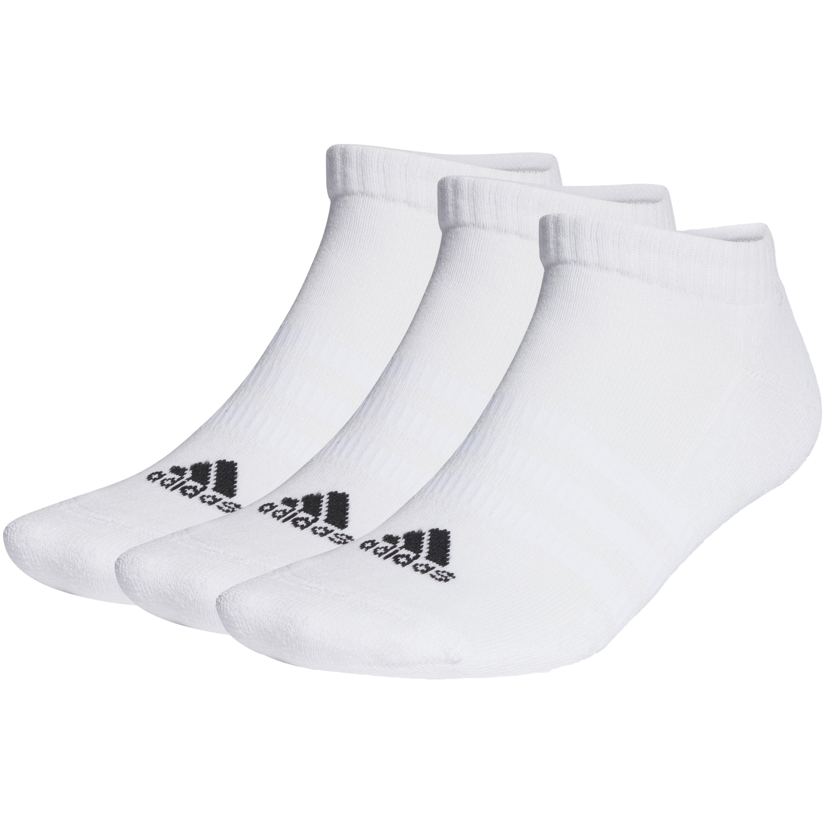 Produktbild von adidas Cushioned Crew Socken - 3 Paar - weiß/schwarz HT3434
