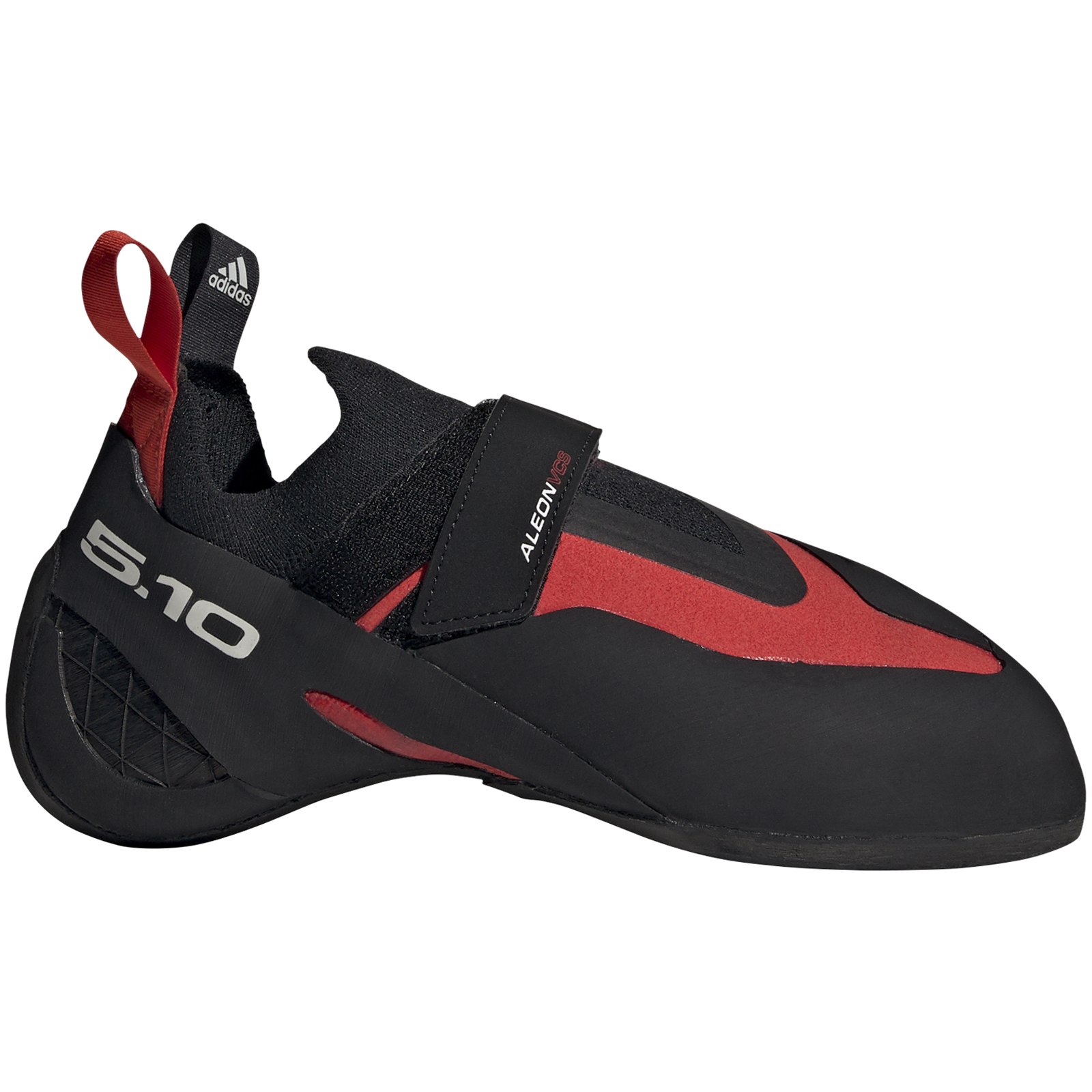 Image of Five Ten Aleon Climbing Shoe - Core Black / Active Red / Grey One
