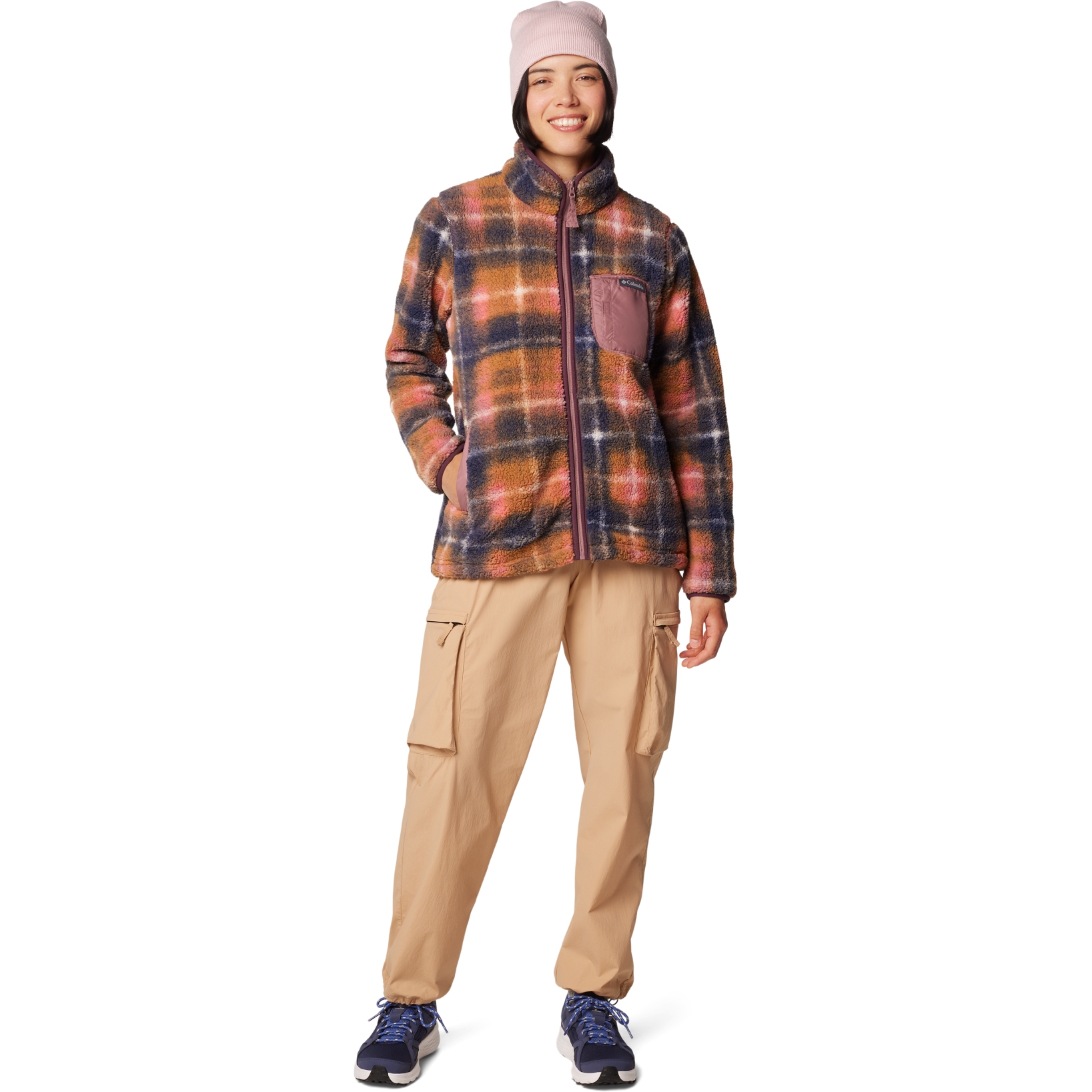 Columbia plaid jacket deals