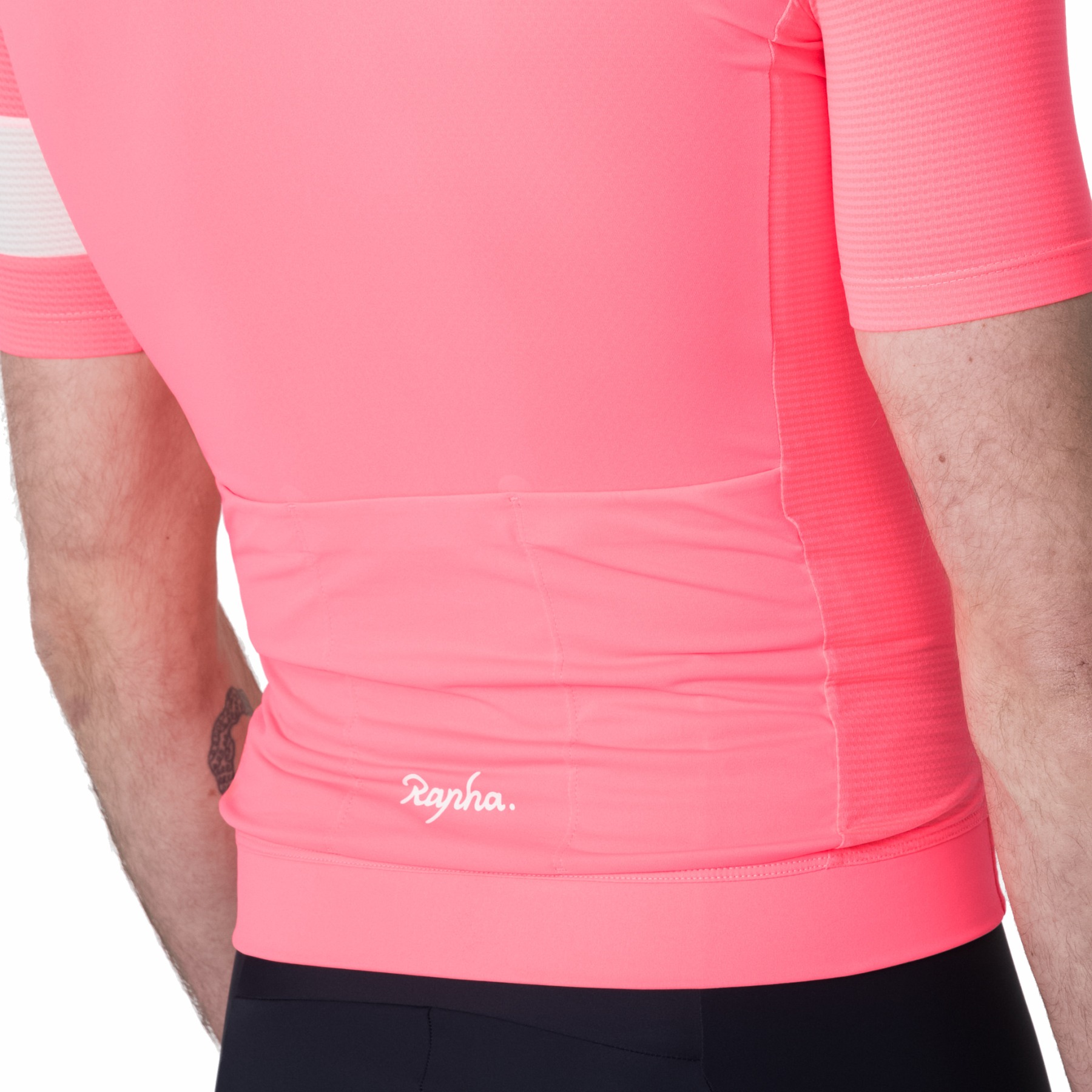 Rapha Core Lightweight Short Sleeve Jersey Men - high-vis pink
