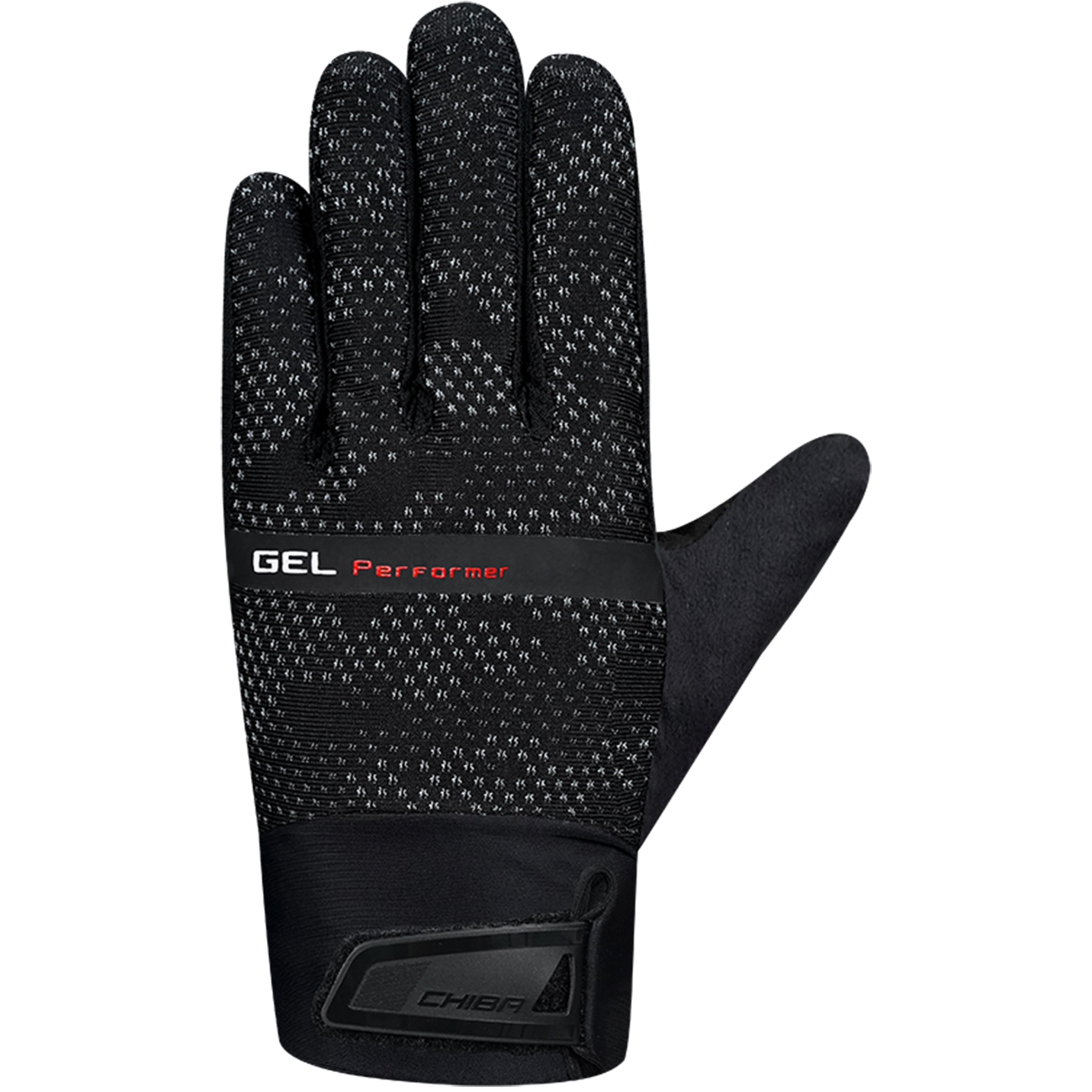 Chiba Tour Master Fahrradhandschuhe - black