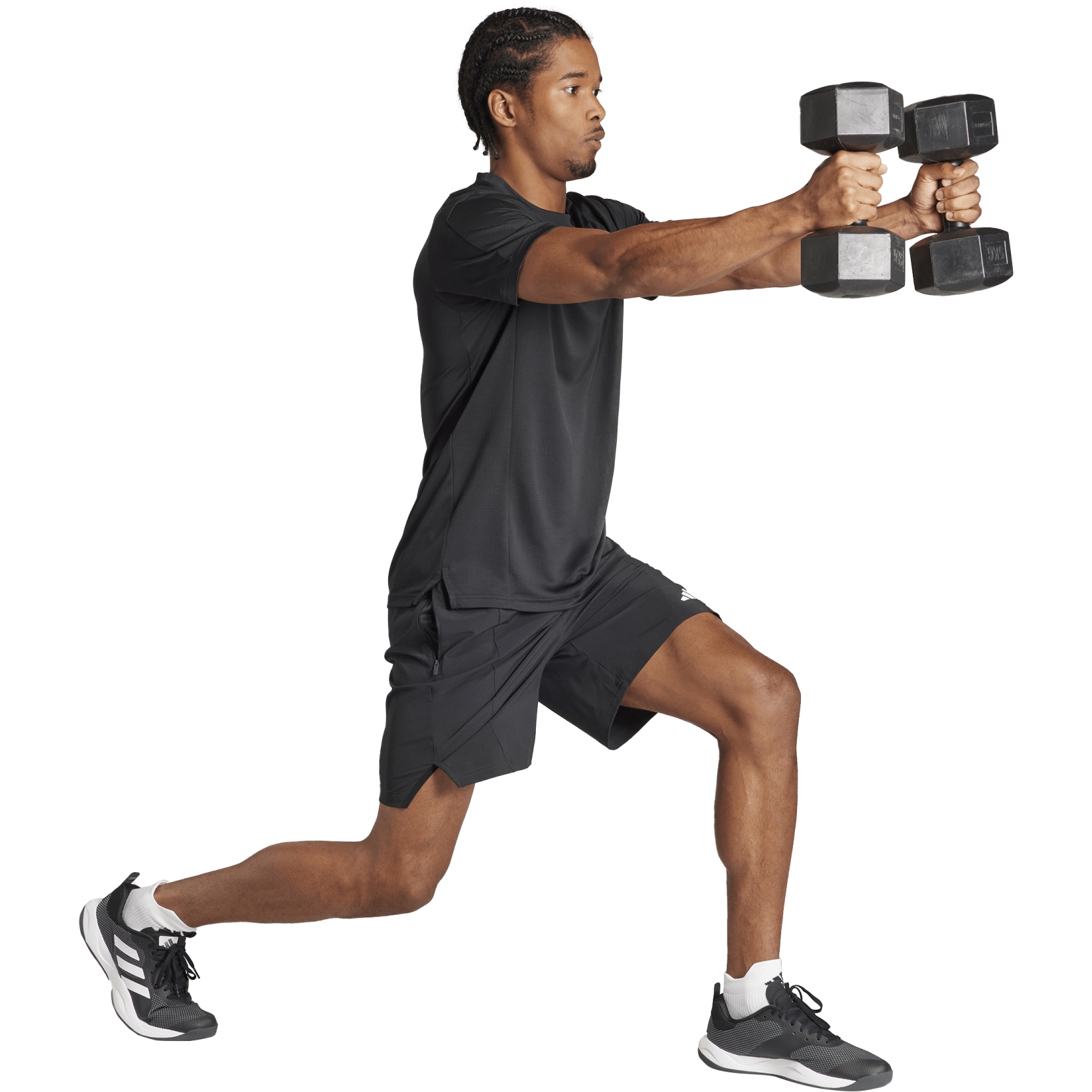 adidas Designed for Training Workout Shorts - Black, Men's Training