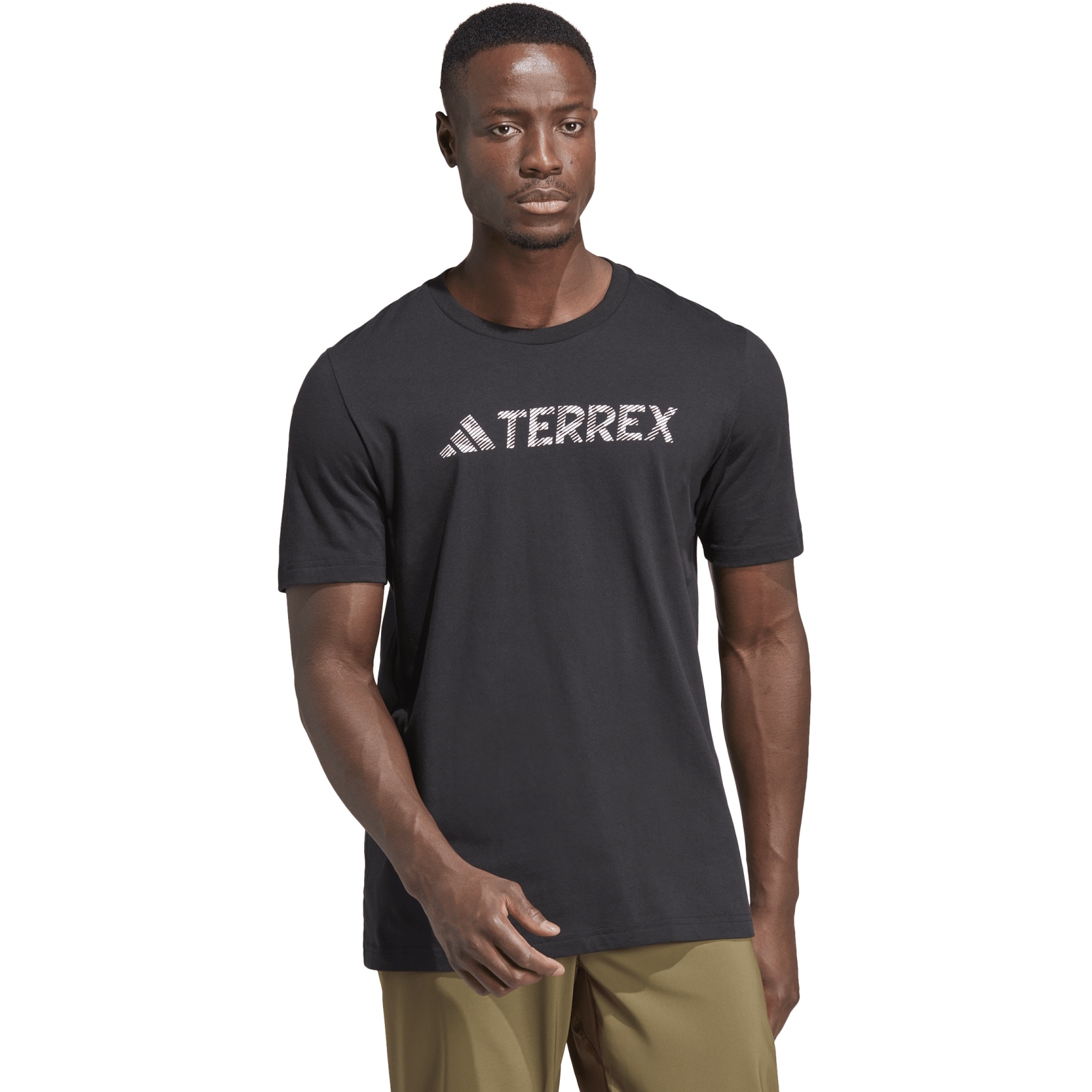 Produktbild von adidas TERREX Classic Logo T-Shirt Herren - schwarz HZ1399