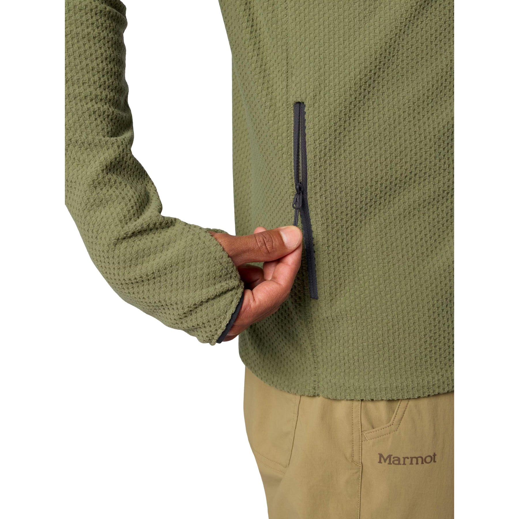 Marmot AirFleece Jacket Men - olive grove | BIKE24