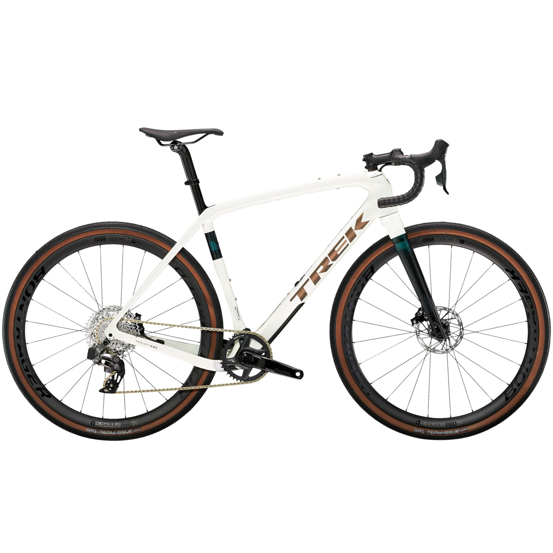 Productfoto van Trek Checkpoint SLR 6 AXS - Carbon Gravel Bike - 2024 - Era White/Emerald Iris