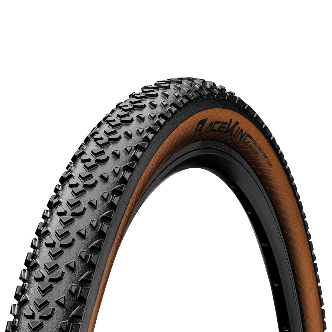 Image of Continental Race King ProTection Folding Tire - 29x2.20" - black/amber