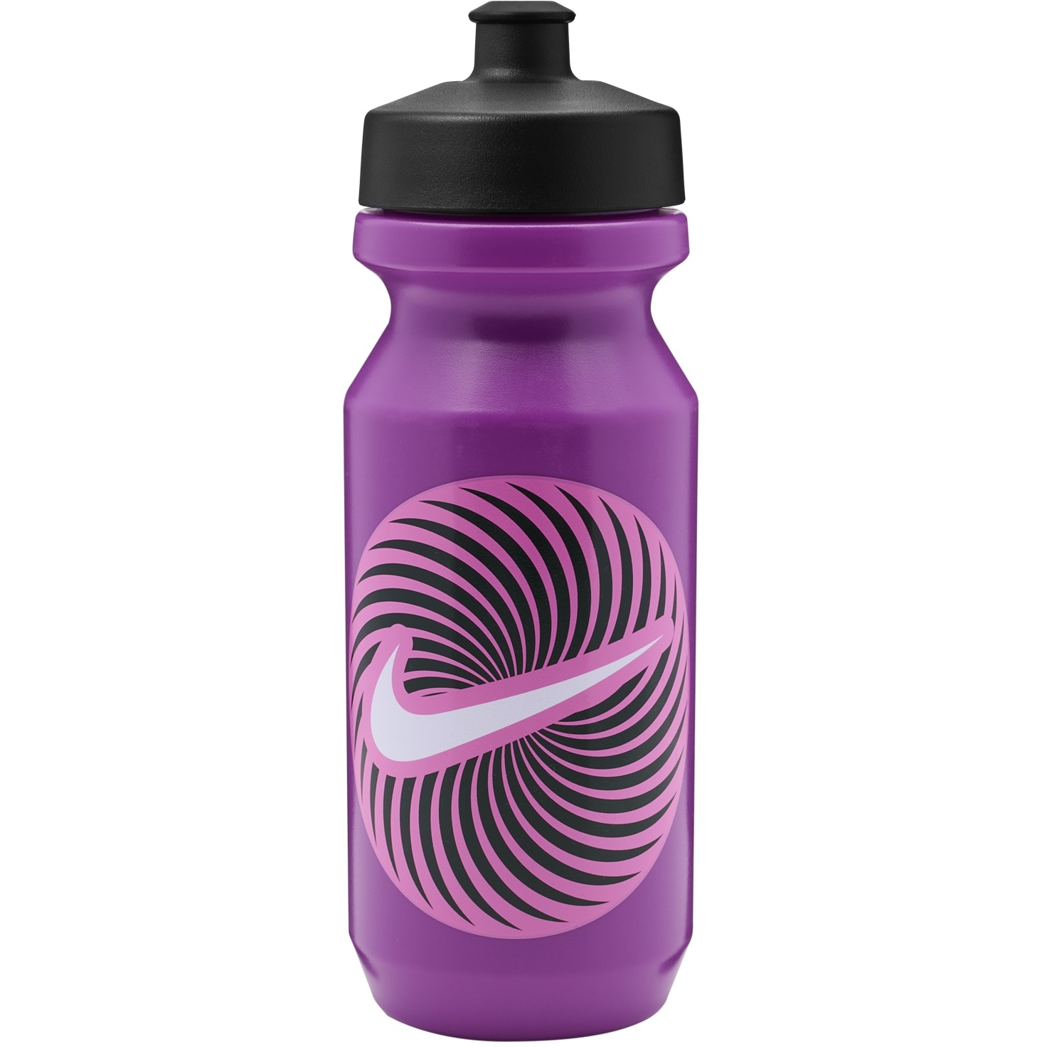 Бутылка Nike Big Mouth Bottle 2.0 22 унции с рисунком / 650 мл - ярко-фиолетовый / черный / игриво-розовый /секвойя/парус 536