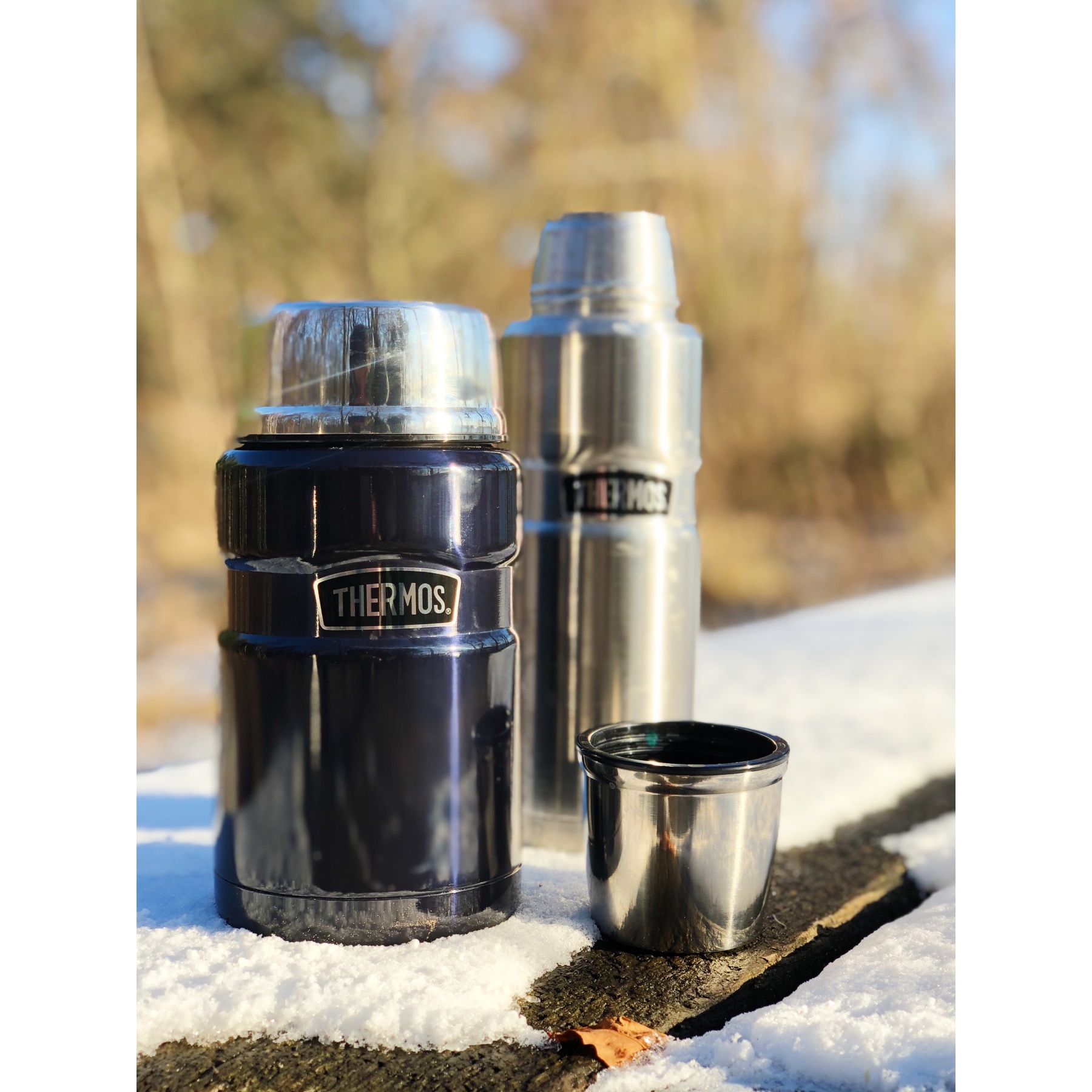 THERMOS Stainless King Insulated Beverage Bottle 0 47L - stainless steel matt