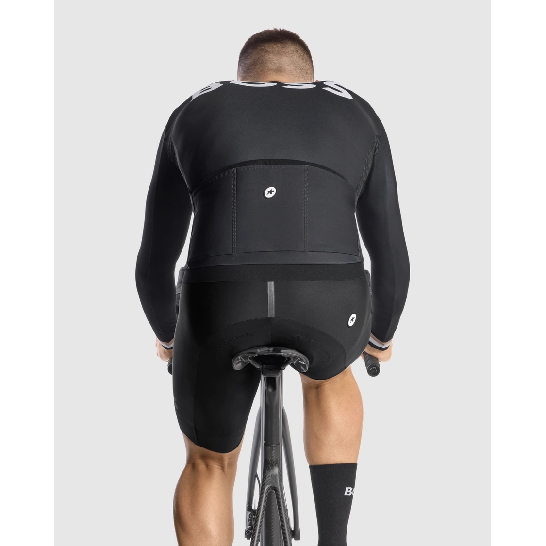 ウェア MILLE GT Spring Fall Jersey BOSS x ASSOS MILLE GT Spring Fall LS Jersey BOSS x ASSOS, blackSeries