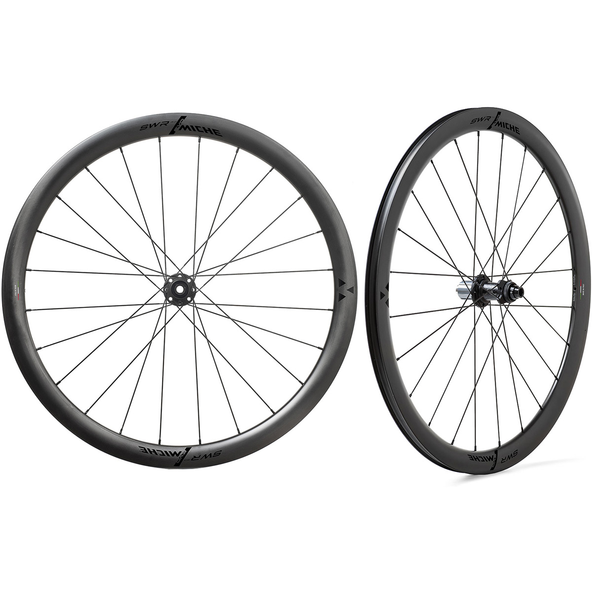 Bild von Miche SWR Evo 40 Laufradsatz - 28" | Carbon | Clincher | Centerlock - 12x100mm | 12x142mm - Sram XDR