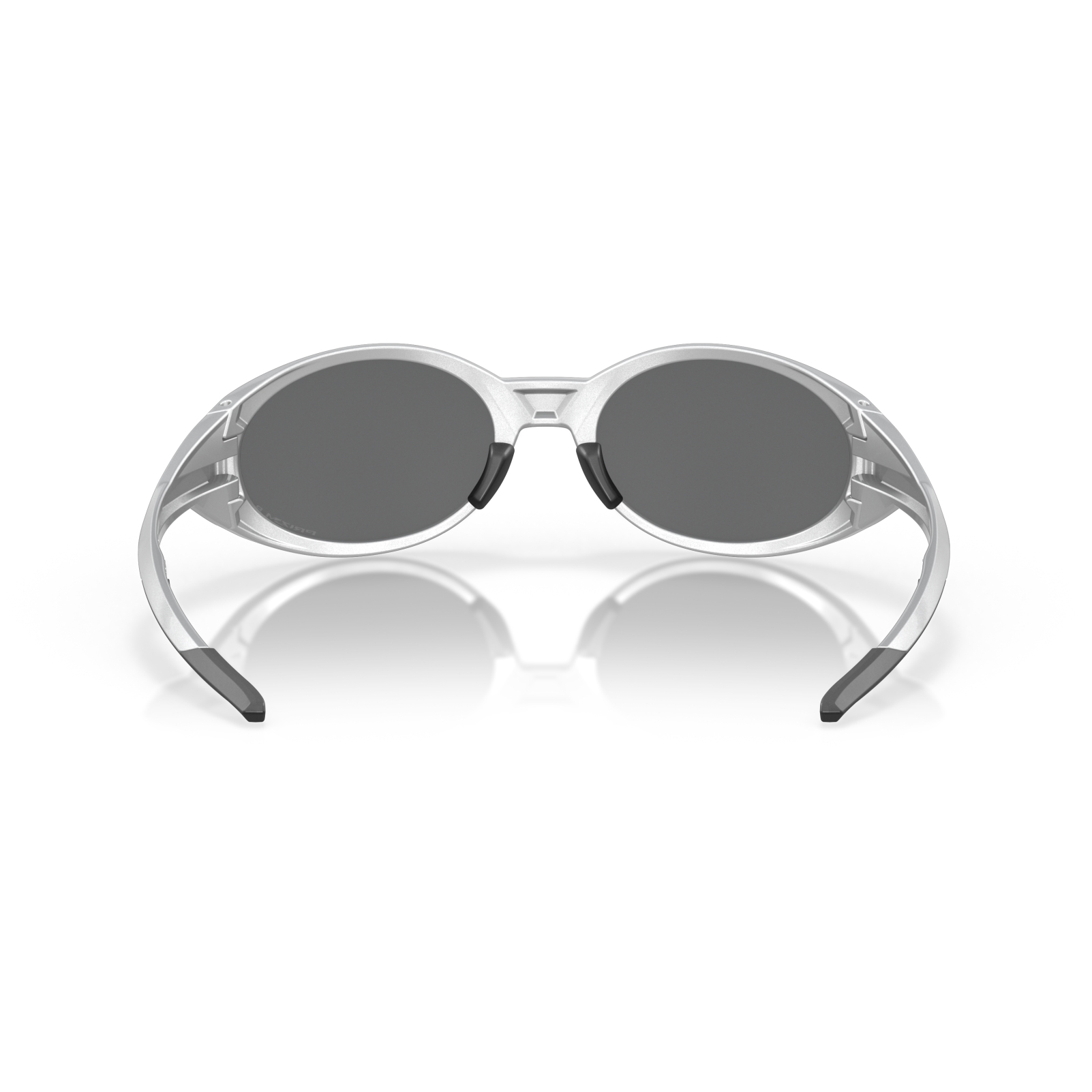 Oakley Eye Jacket Redux Glasses - Silver/Prizm Black Polarized 