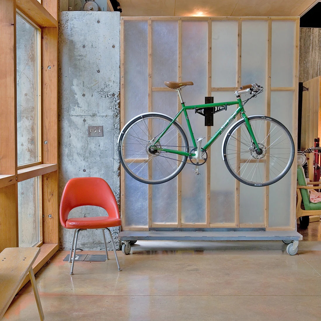 Kustimantu Rack de cycle de montage mural, support de cycle mural