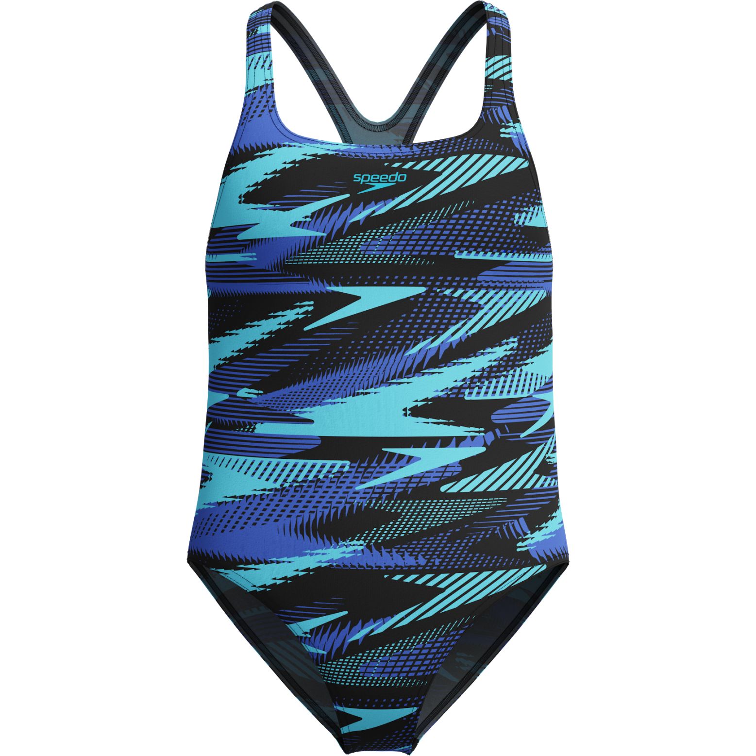 Picture of Speedo HyperBoom Allover Medalist Swimsuit Girl - cobalt pop