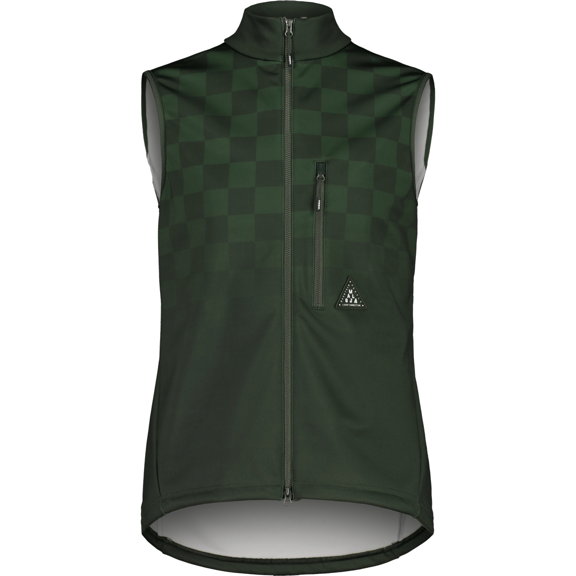 Picture of Maloja TozzagoM. Cycle Thermal Windblock Vest Men - deep forest check 8791