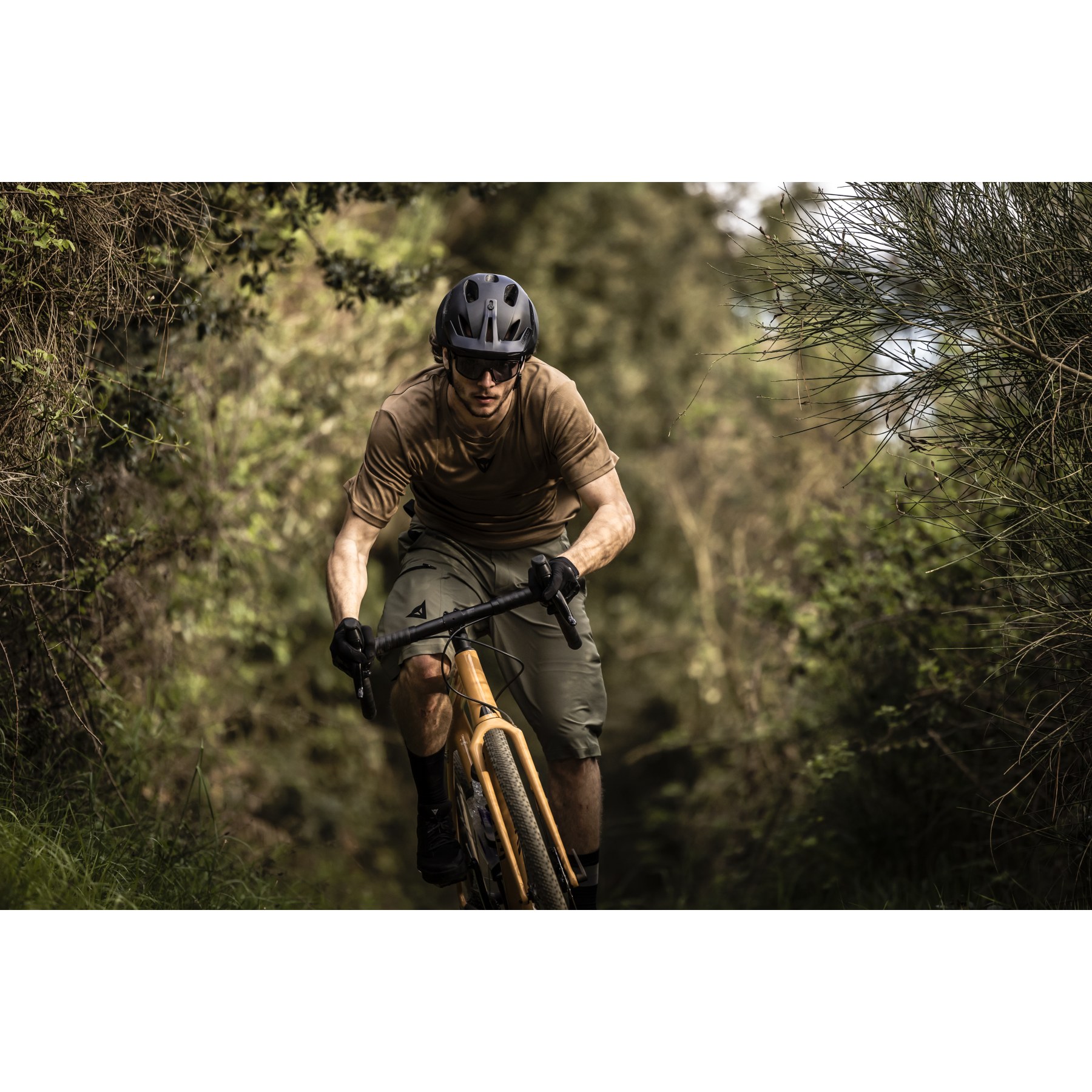 Dainese Hgomnia Short Sleeve Jersey Men brown BIKE24 - Main Image