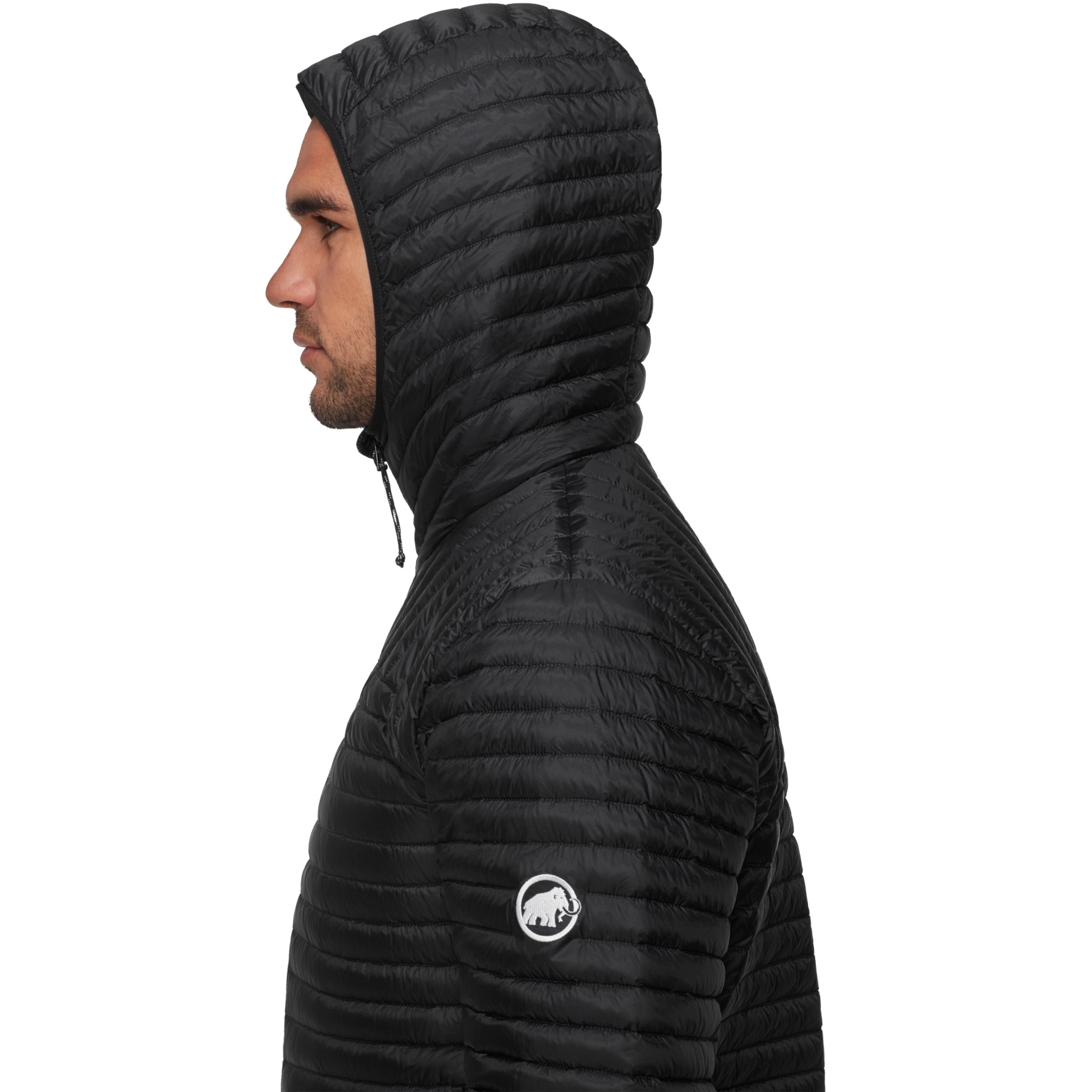 Mammut Broad Peak Light Insulated Hooded Jacket Men - black | BIKE24