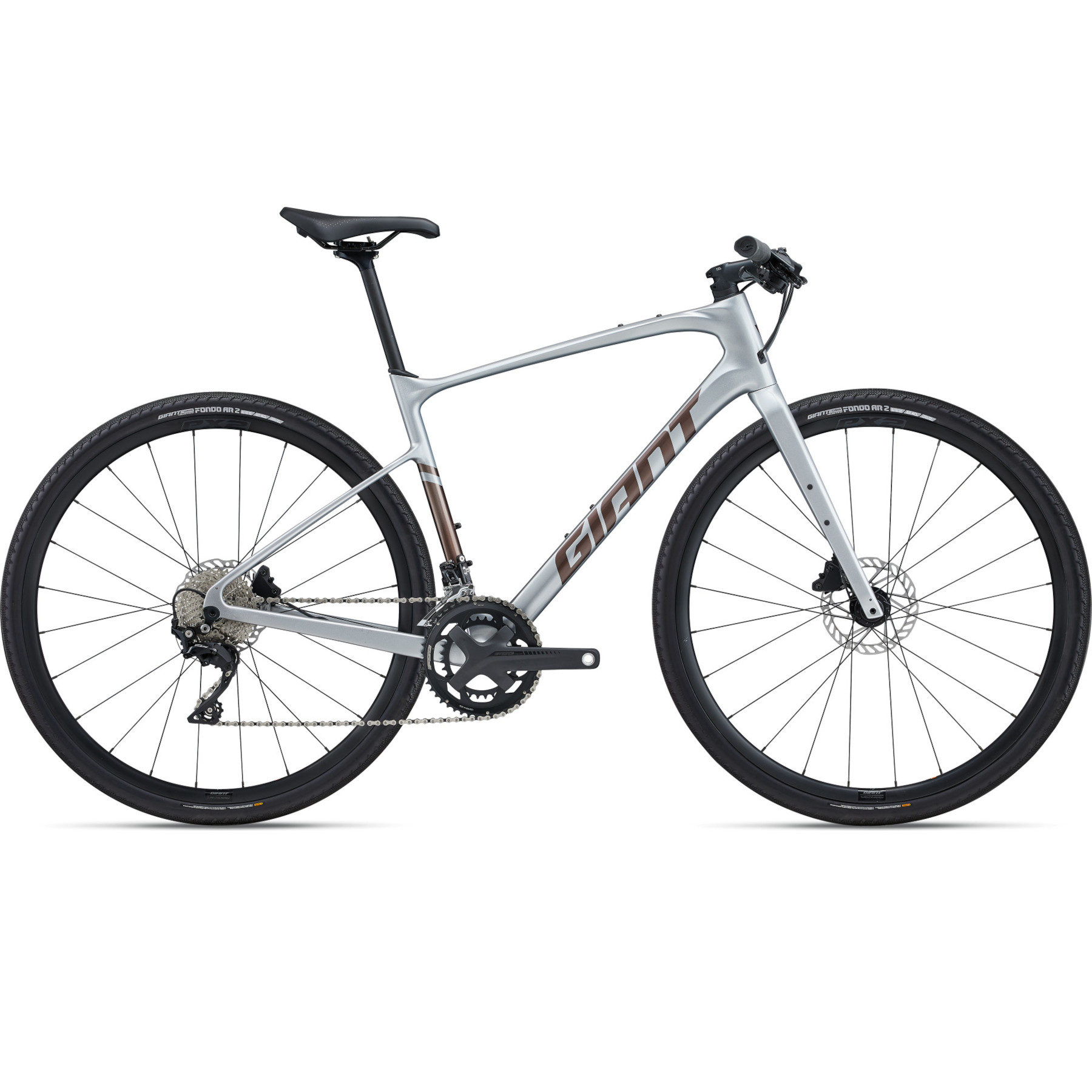 Picture of Giant FASTROAD AR ADVANCED 1 - Carbon Fitness Bike - 2024 - silver