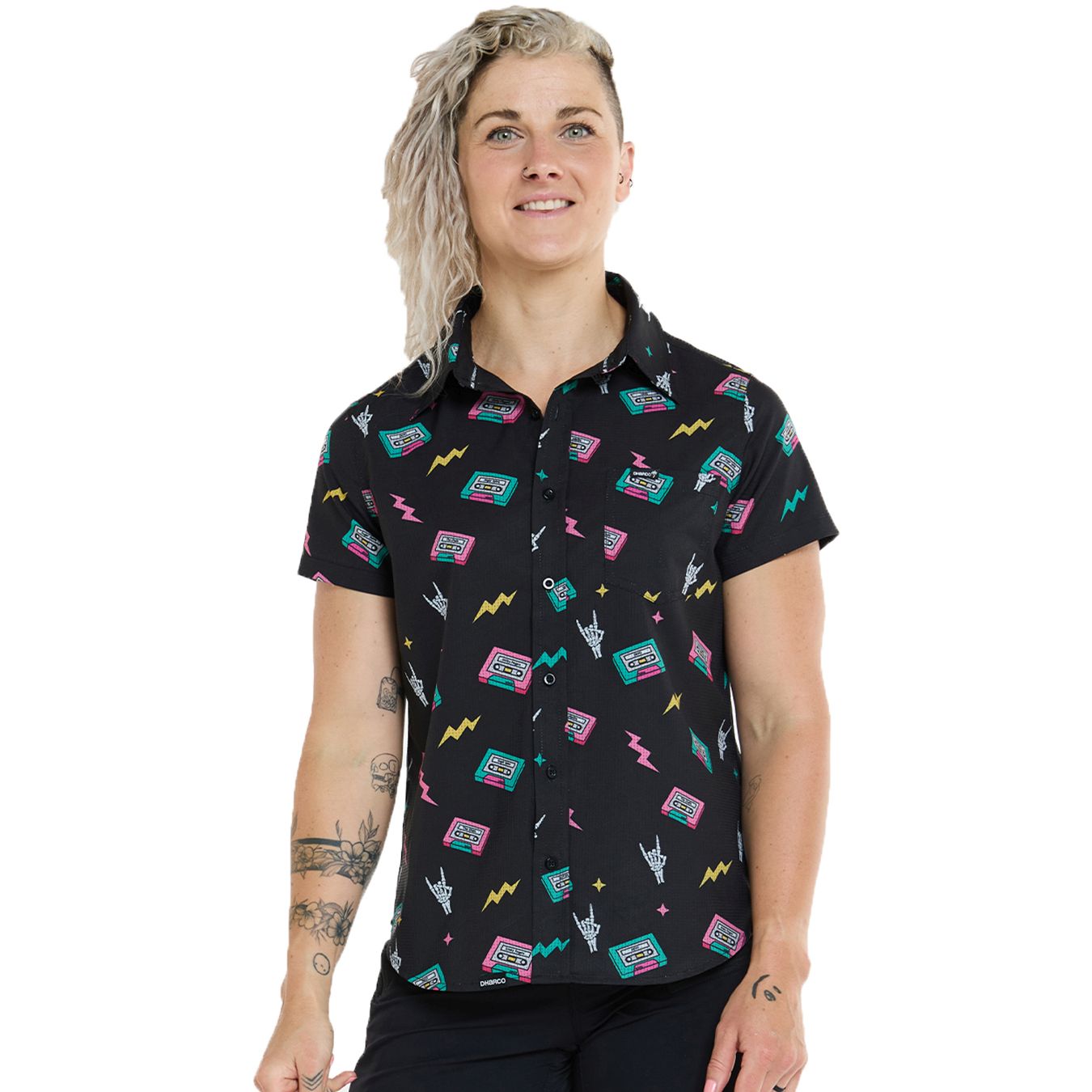 Foto de DHaRCO Camiseta de Manga Corta Mujer - Tech Party - Mix Tape