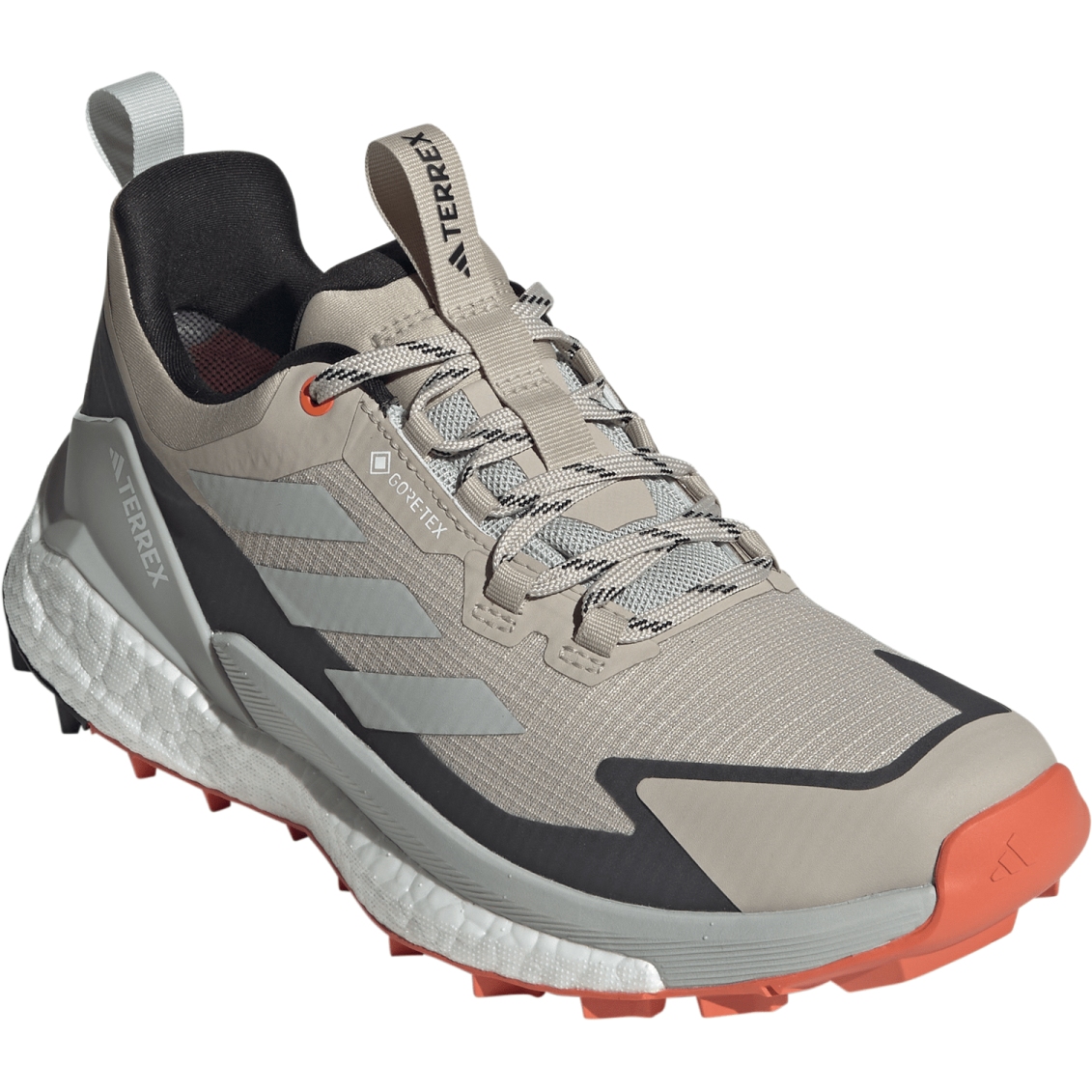 adidas Zapatillas de Senderismo Mujer - TERREX Free Hiker 2 GORE-TEX Low -  wonder beige/core black/seismic orange IG3202