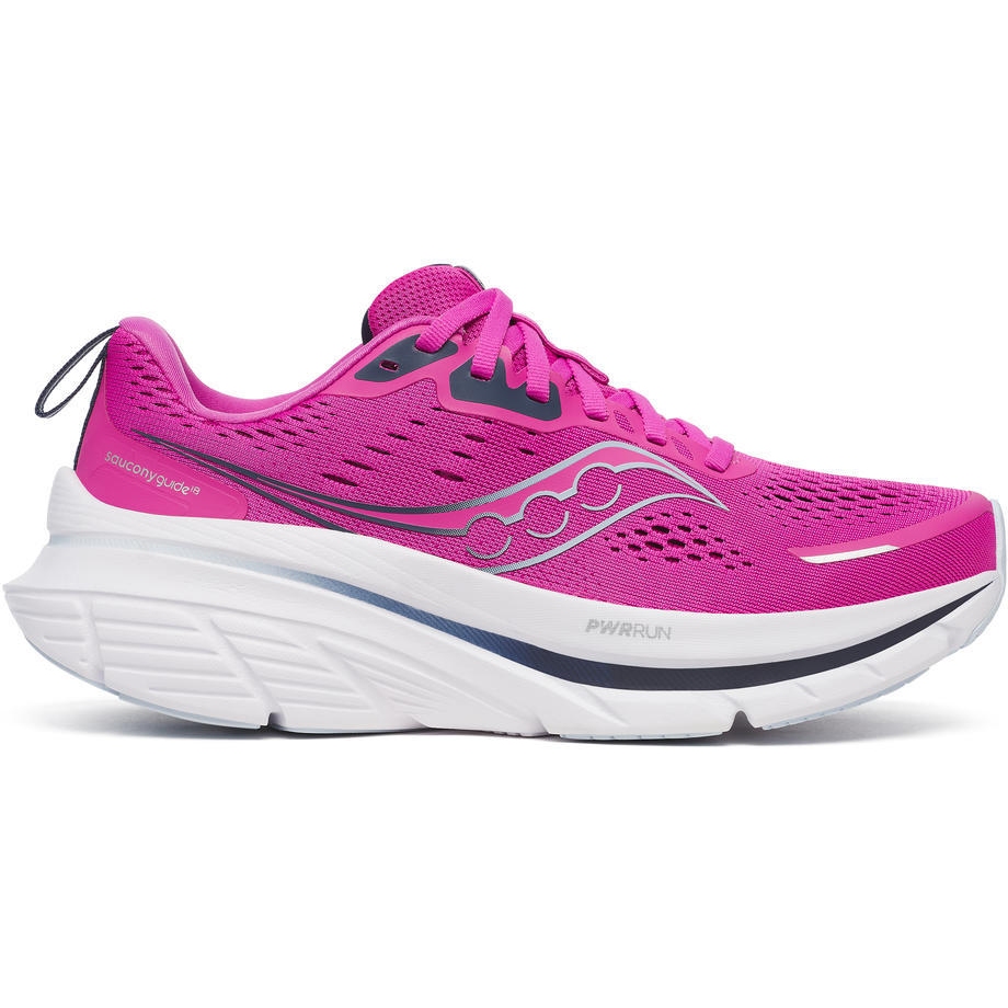 Kuva tuotteesta Saucony Guide 18 Juoksukengät Naiset - fuchsia/navy