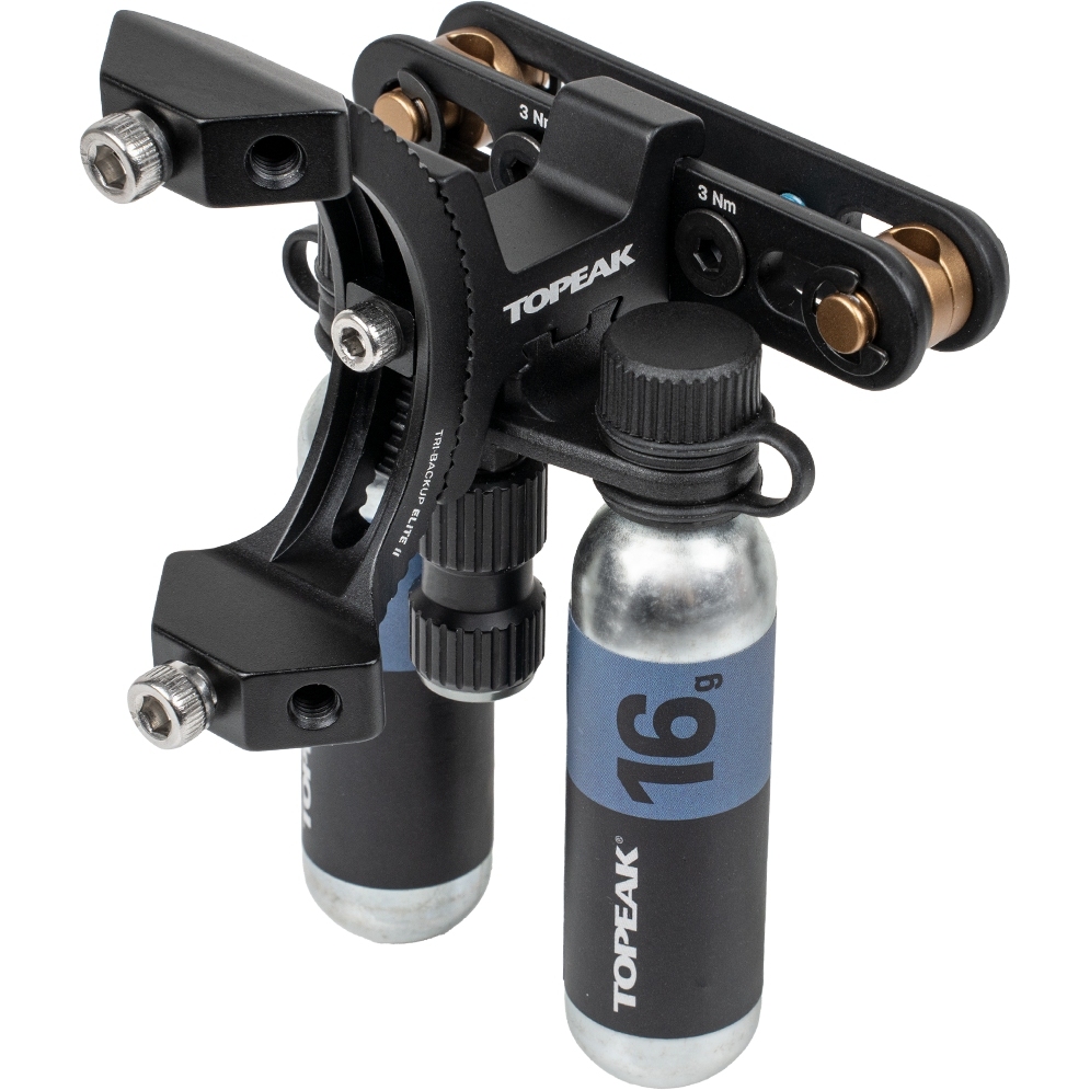 Produktbild von Topeak Tri-BackUp Elite 2 für 90° Sattelstreben Flaschenhalter-Adapter