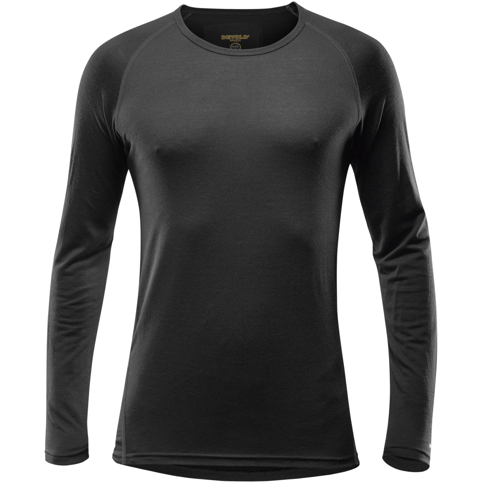 Image of Devold Breeze Merino 150 Shirt Men - 950A Black