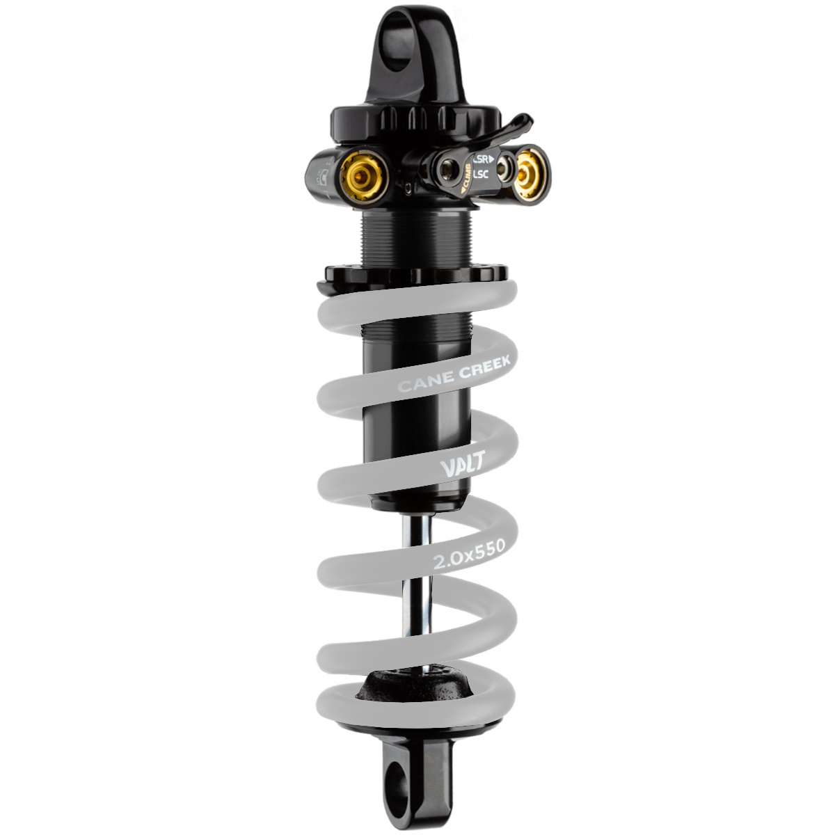 Picture of Cane Creek Double Barrel Coil IL Shock - 15mm Open End Eye - black