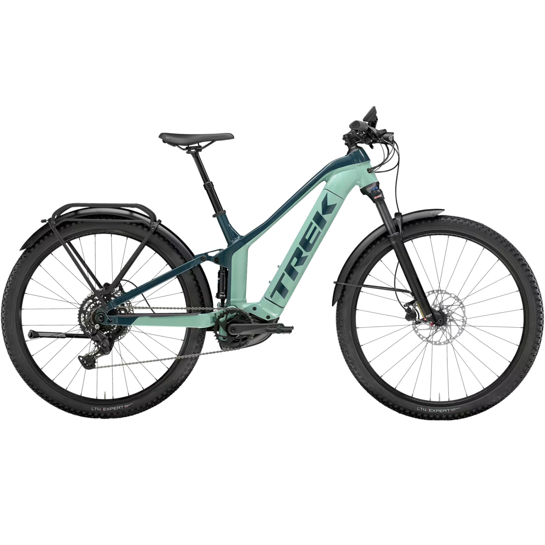 Foto de Trek Bicicleta Eléctrica de Montaña - POWERFLY FS 4 EQUIPPED GEN 3 - 2024 - 29&quot; - Blue Sage/Juniper