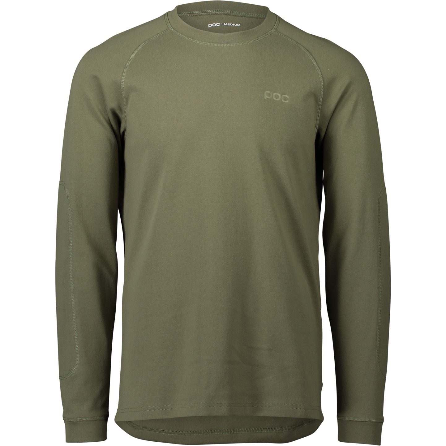 Produktbild von POC Poise Crew Neck Langarm-Shirt Herren - 1460 epidote green