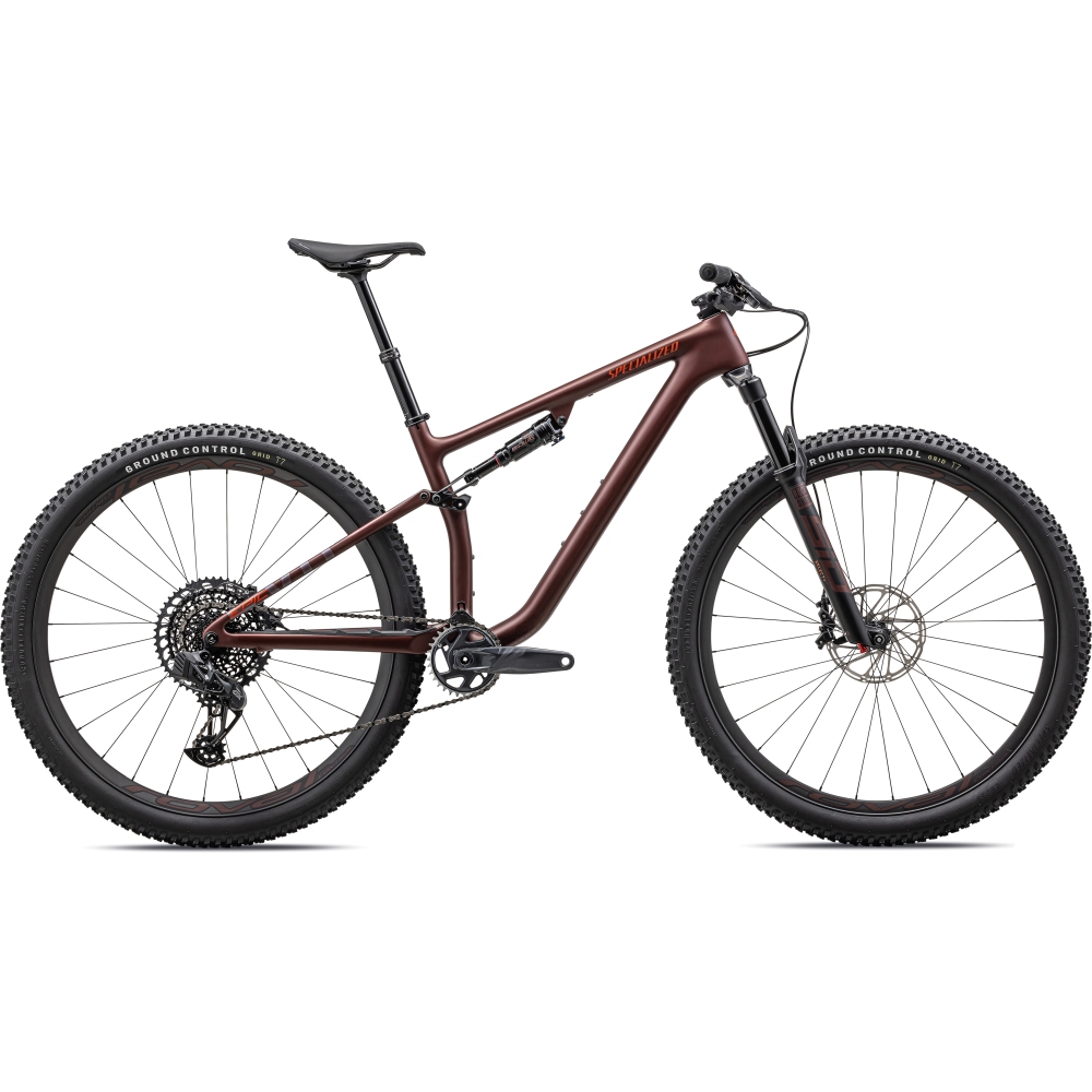 Productfoto van Specialized EPIC EVO EXPERT - 29&quot; Carbon Mountainbike - satin rusted red / blaze / pearl