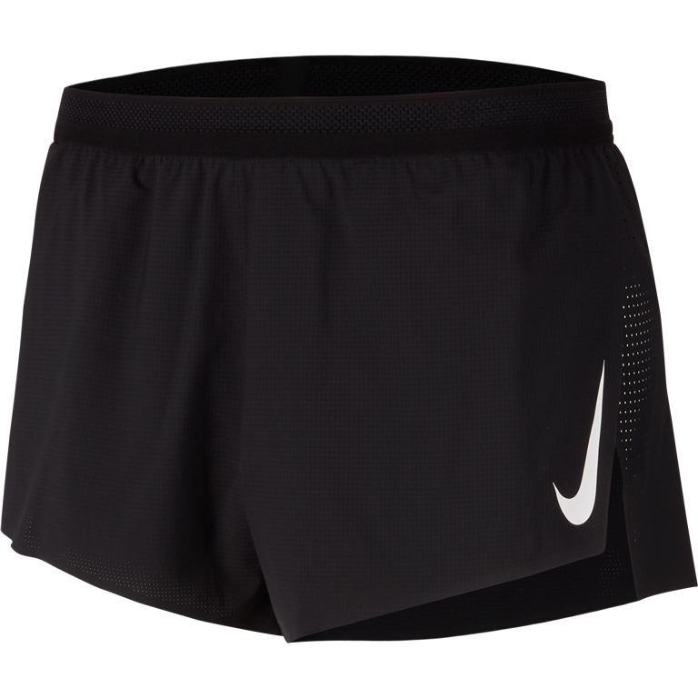 Productfoto van Nike AeroSwift Men&#039;s 5cm (approx.) Running Shorts - black/white CJ7837-010
